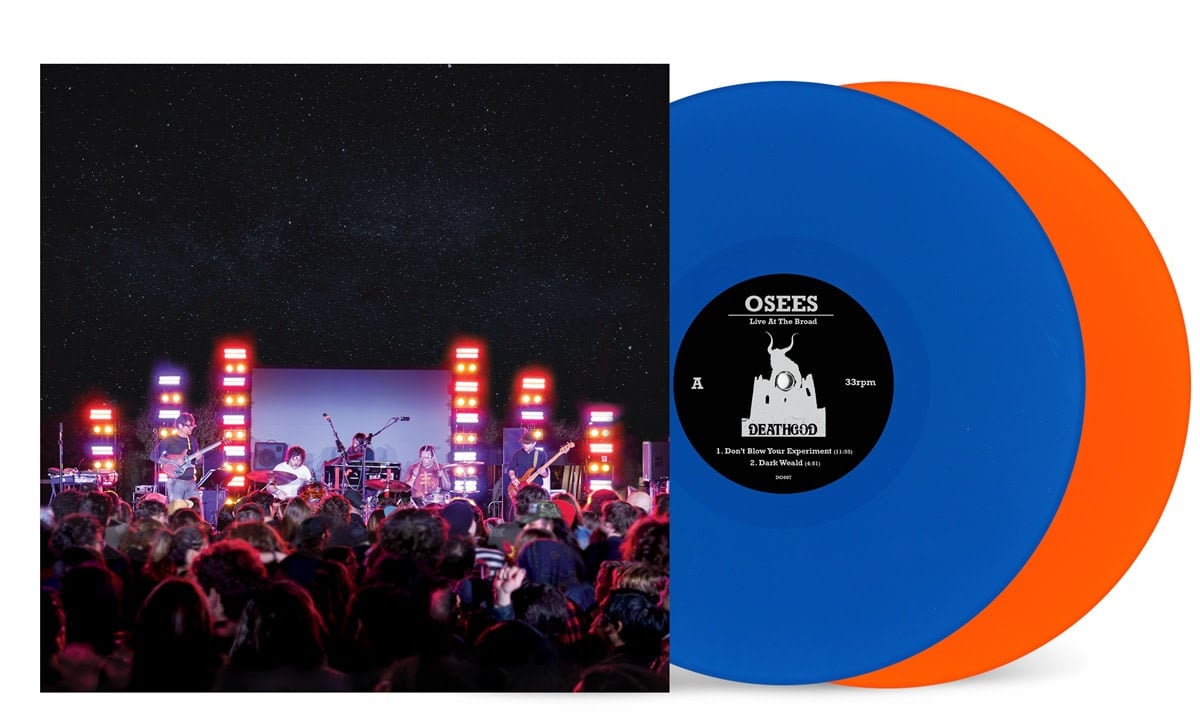 Deathgod Records OSEES - Live At The Broad (Limited Blue Jay / Neon Orange Vinyl)