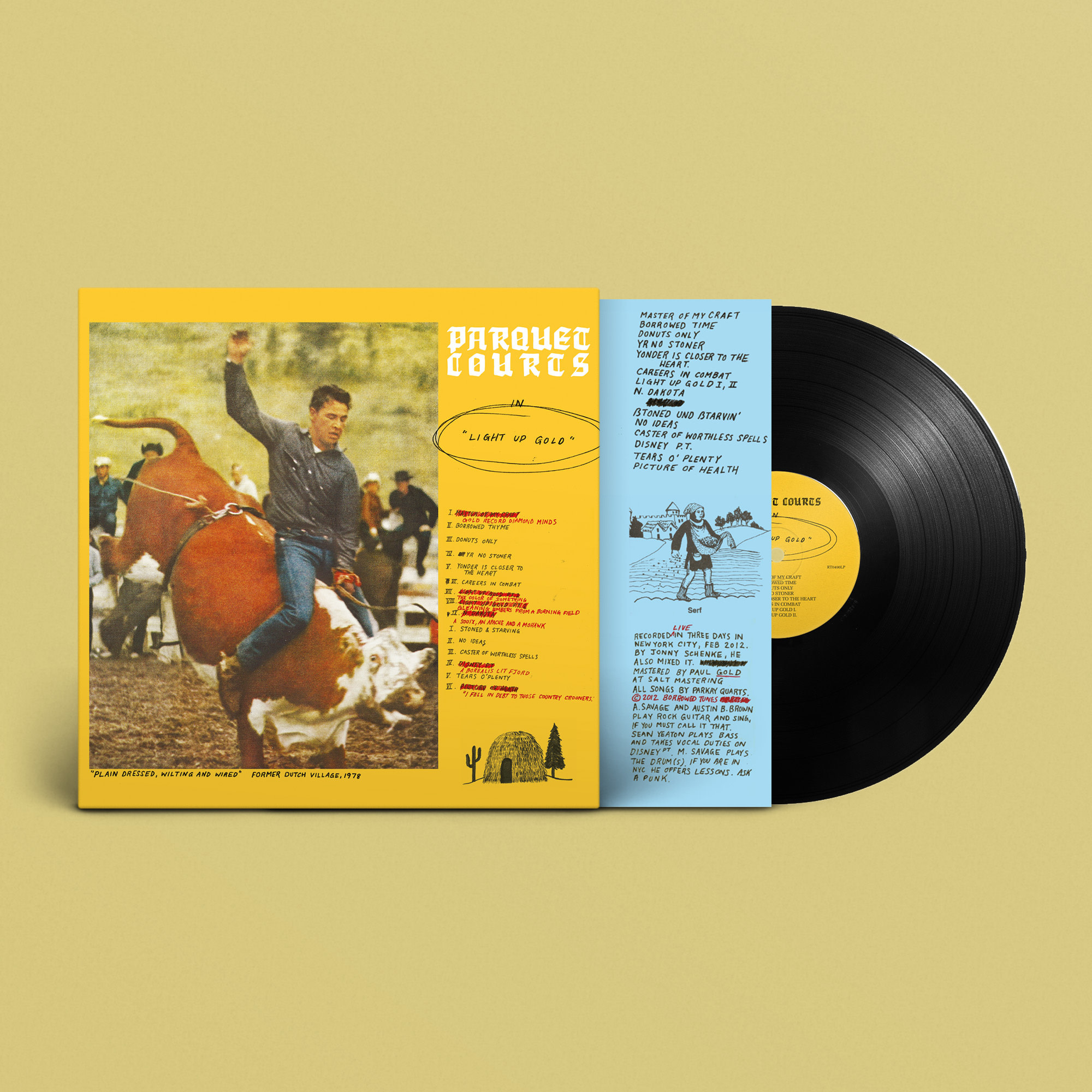 Rough Trade Records Parquet Courts - Light Up Gold