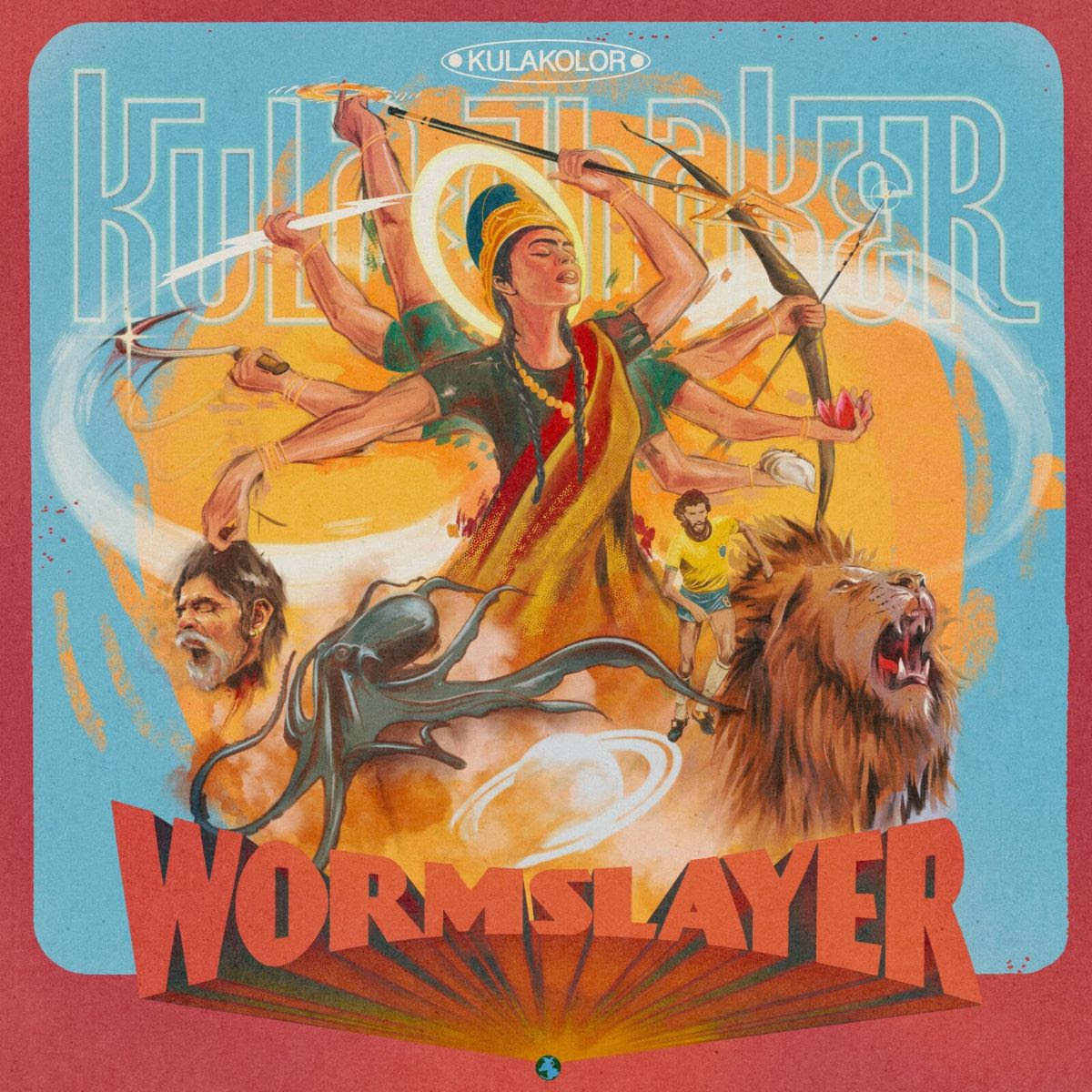 Strange F.O.L.K. Kula Shaker - Wormslayer (Clear Vinyl)