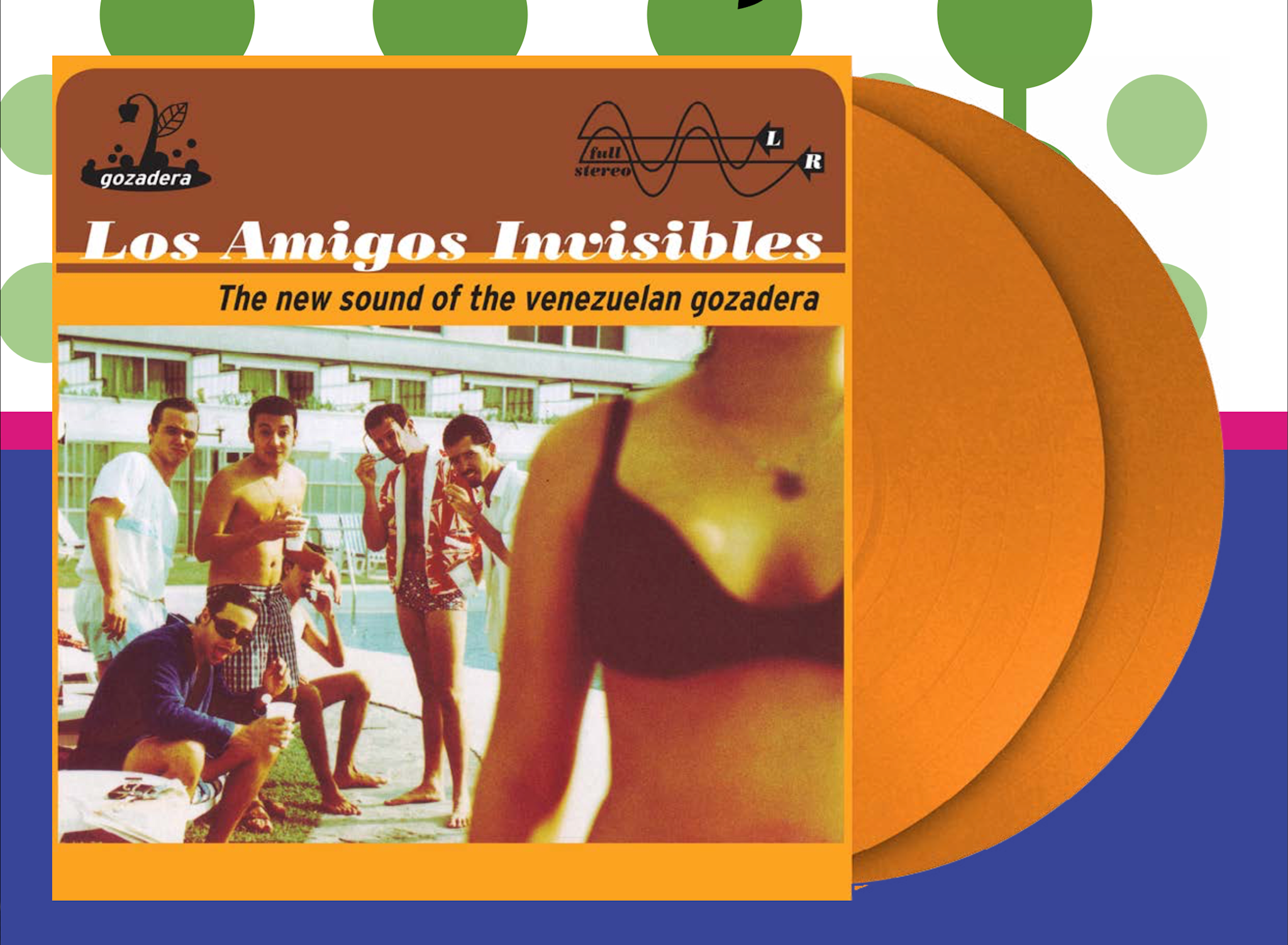 Luaka Bop Los Amigos Invisibles - The New Sound of the Venezuelan Gozadera (Orange Vinyl)