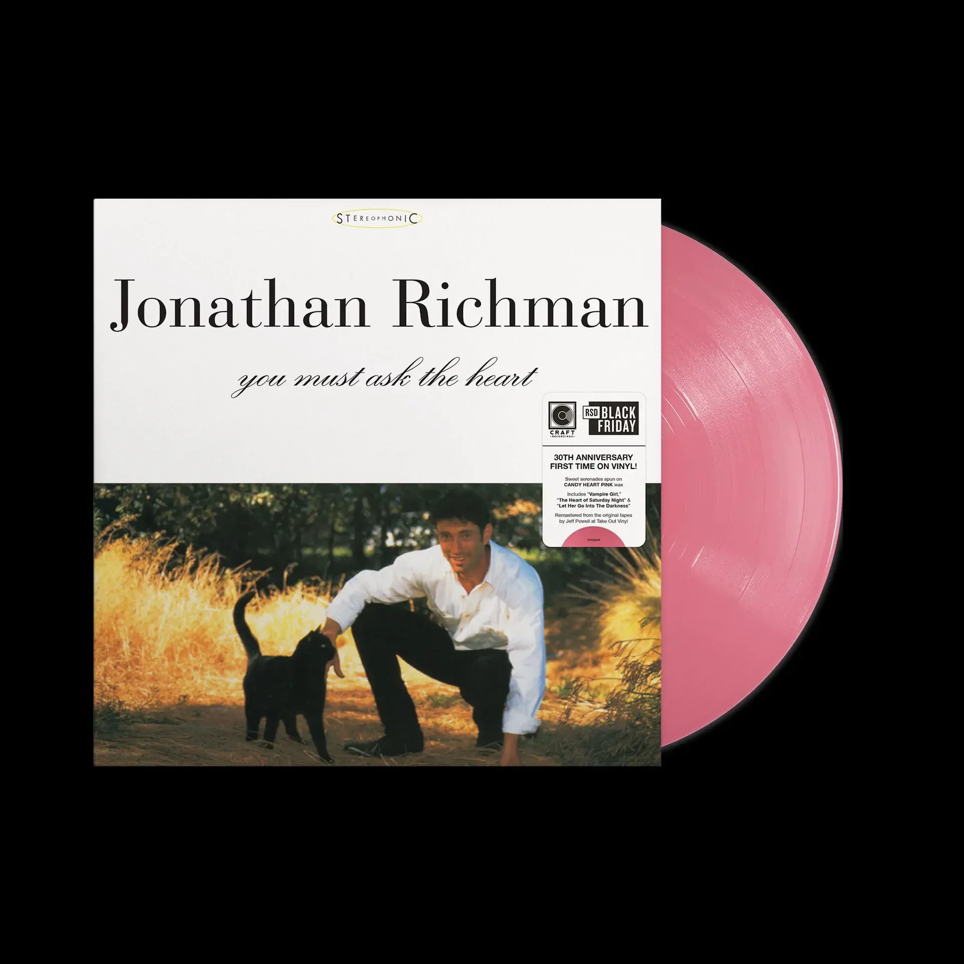 Concord Jonathan Richman - You Must Ask The Heart (Pink Vinyl) [RSD BLACK FRIDAY 2025]