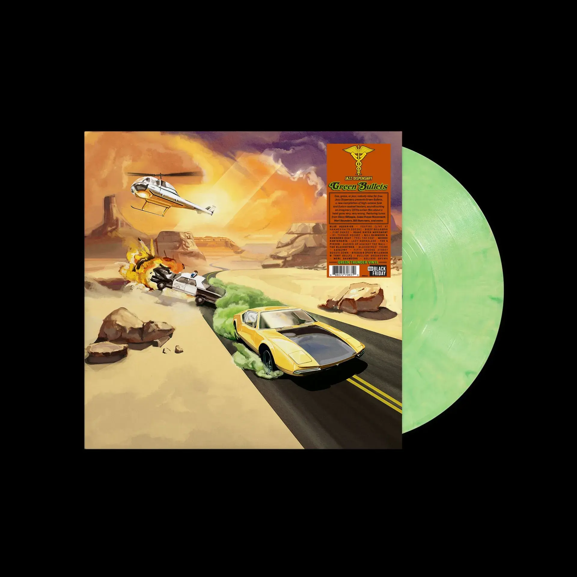 Concord Various - Jazz Dispensary: Green Bullets (Green Vinyl) [RSD BLACK FRIDAY 2025]