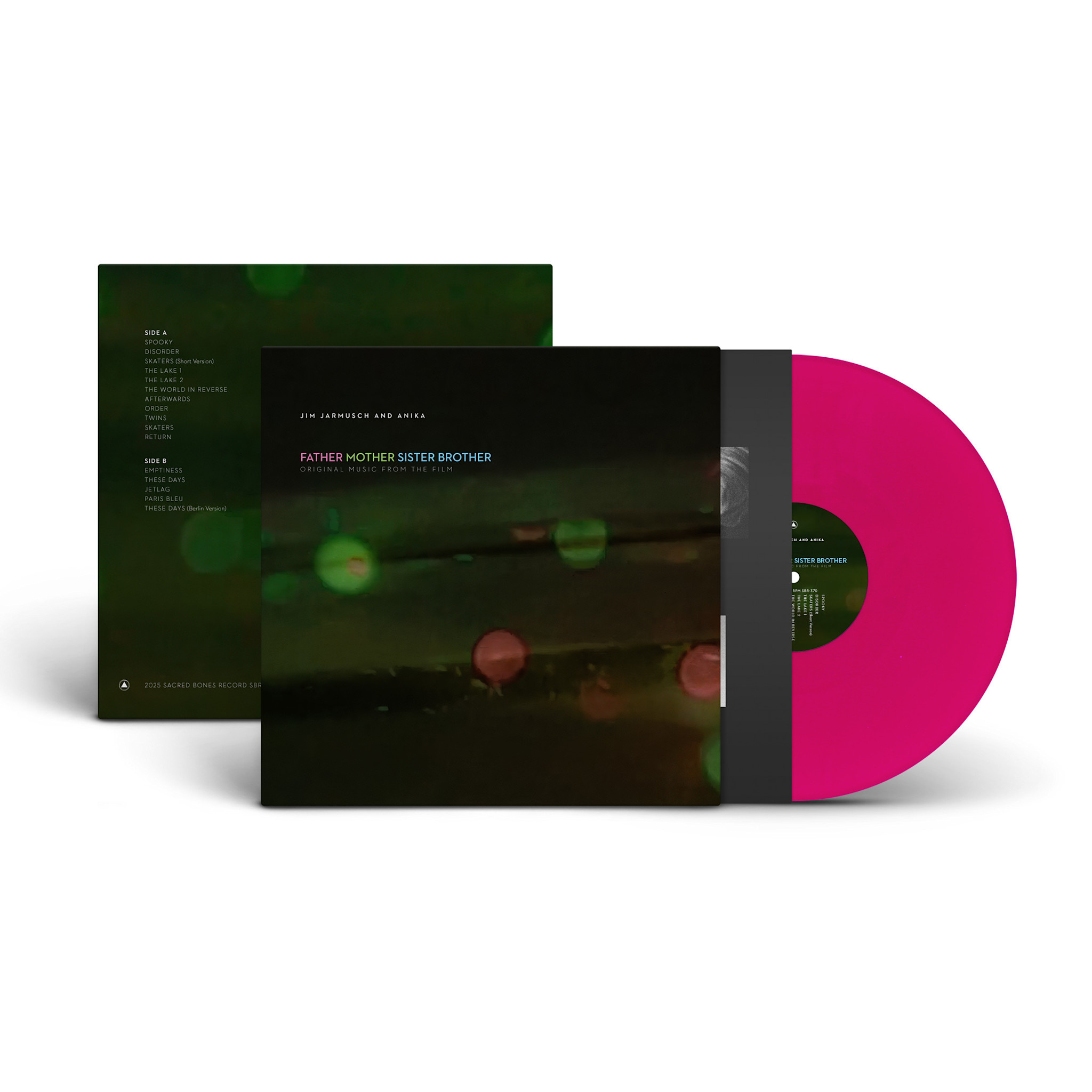 Sacred Bones Records Jim Jarmusch & Anika - Father Mother Sister Brother OST (Magenta Vinyl)