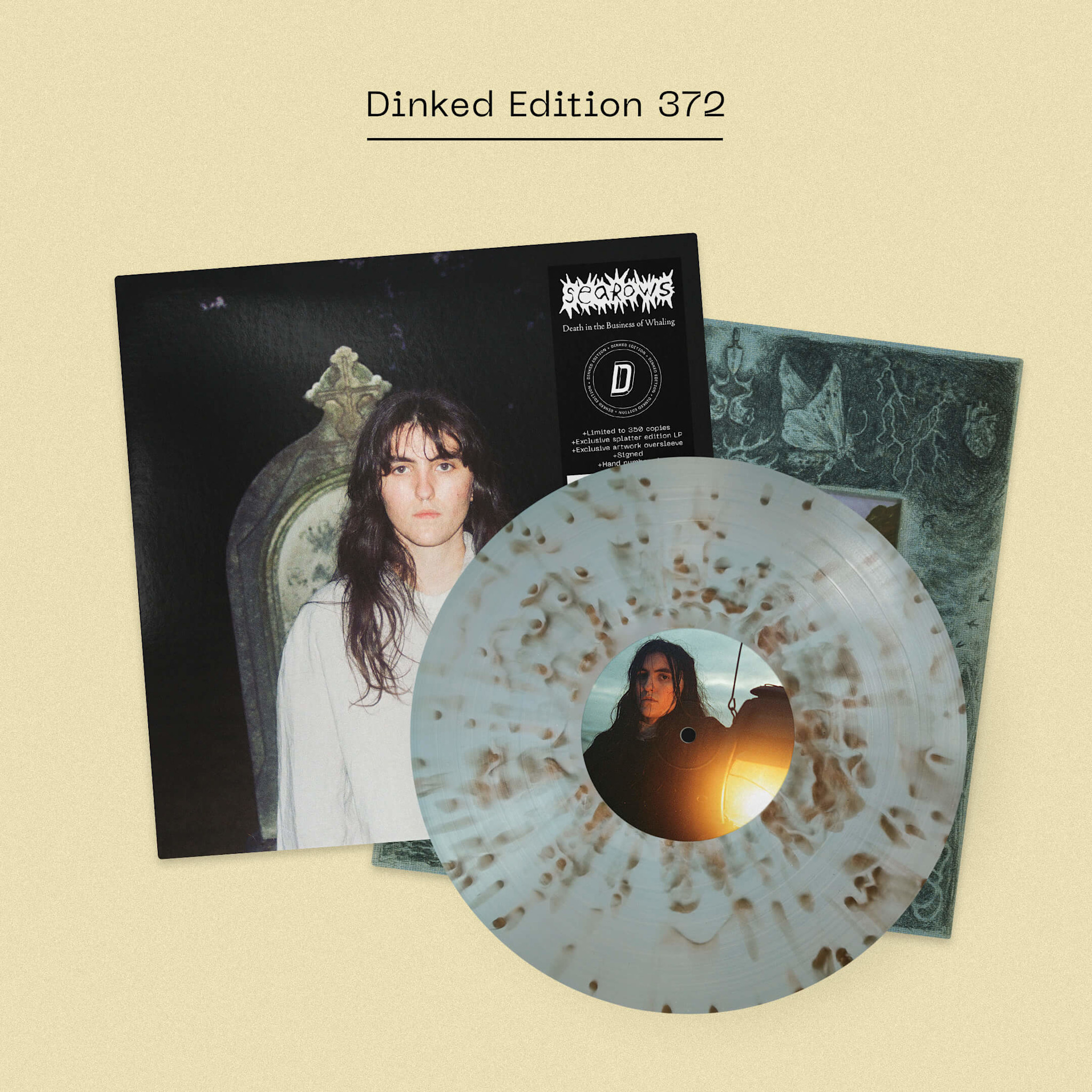 Last Recordings on Earth SIGNED Searows - Death in the Business of Whaling (Dinked Edition)