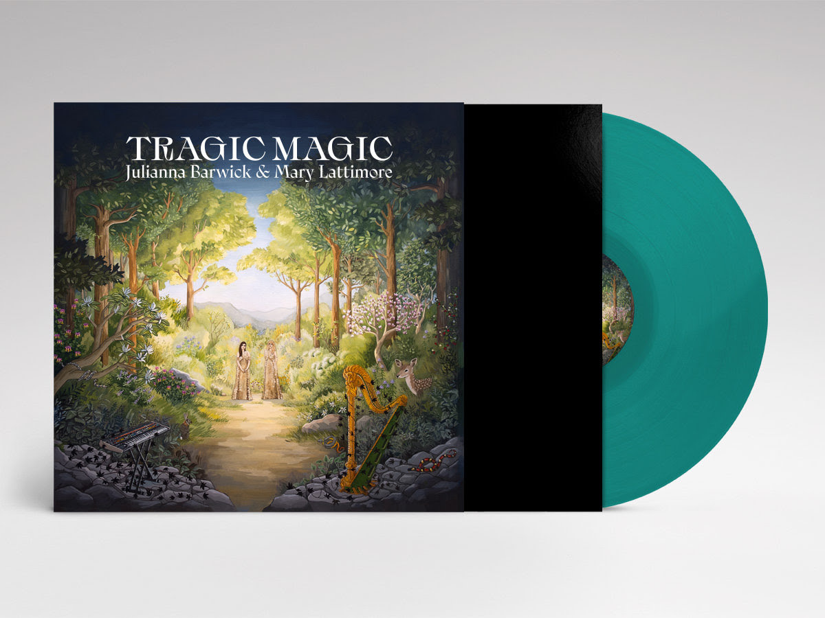 InFiné Julianna Barwick & Mary Lattimore - Tragic Magic (Forest Green Vinyl)