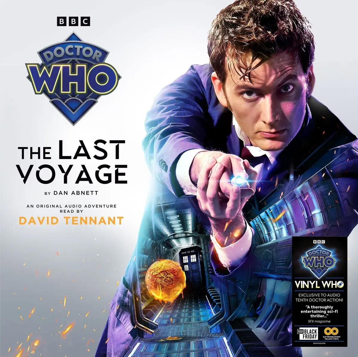 Demon Records Doctor Who - The Last Voyage (Translucent Yellow Vinyl) [RSD BLACK FRIDAY 2025]