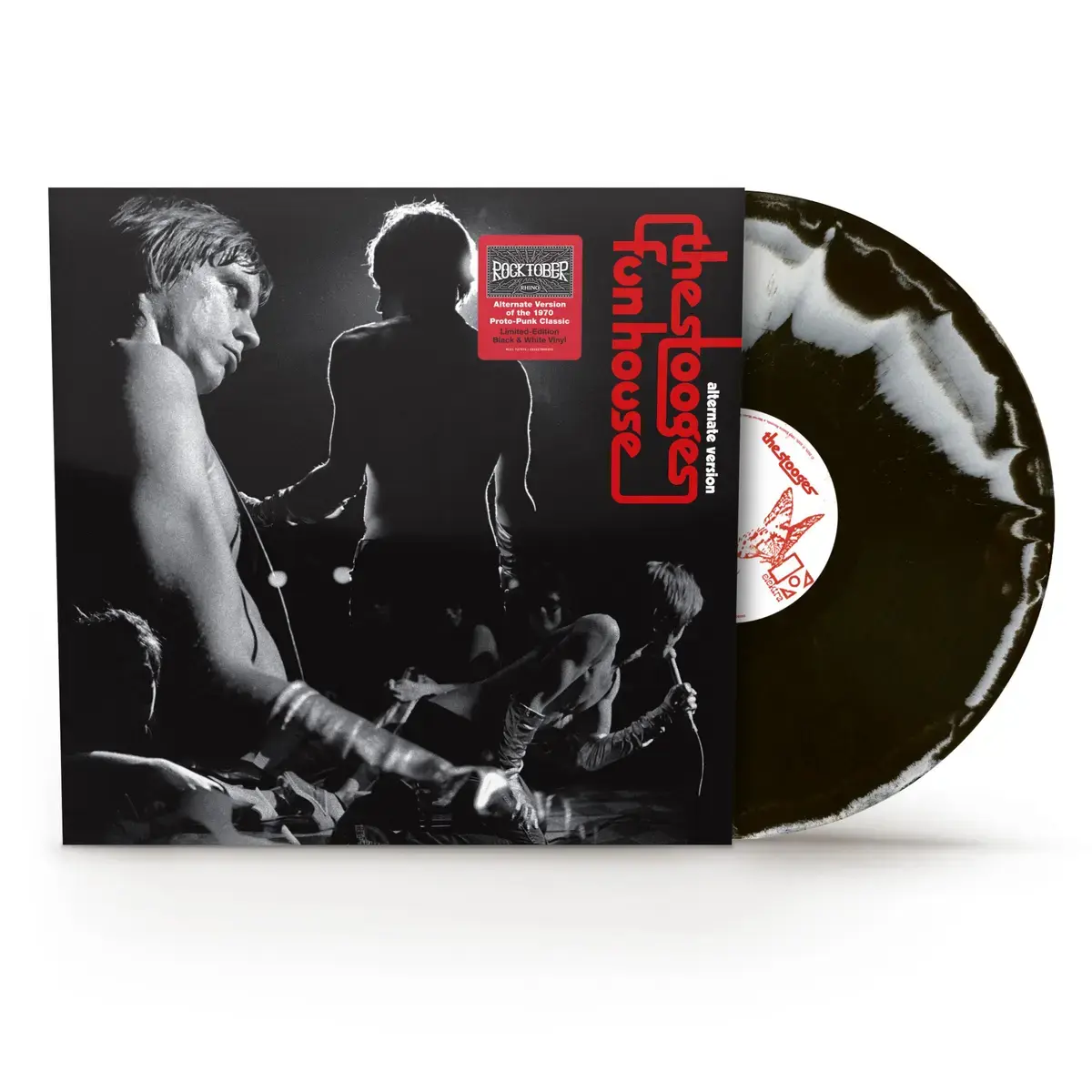 Rhino / Warner The Stooges - Alternate Funhouse (Black & Opaque White Vinyl)