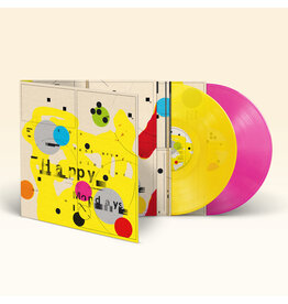 London Records Happy Mondays - The Factory Singles (Yellow & Magenta Vinyl) + SIGNED ART CARD