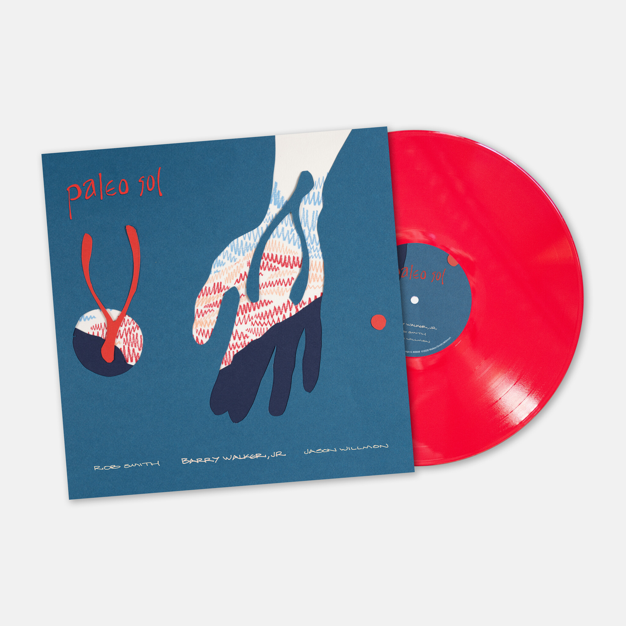 Thrill Jockey Barry Walker Jr. - Paleo Sol (Red Vinyl)