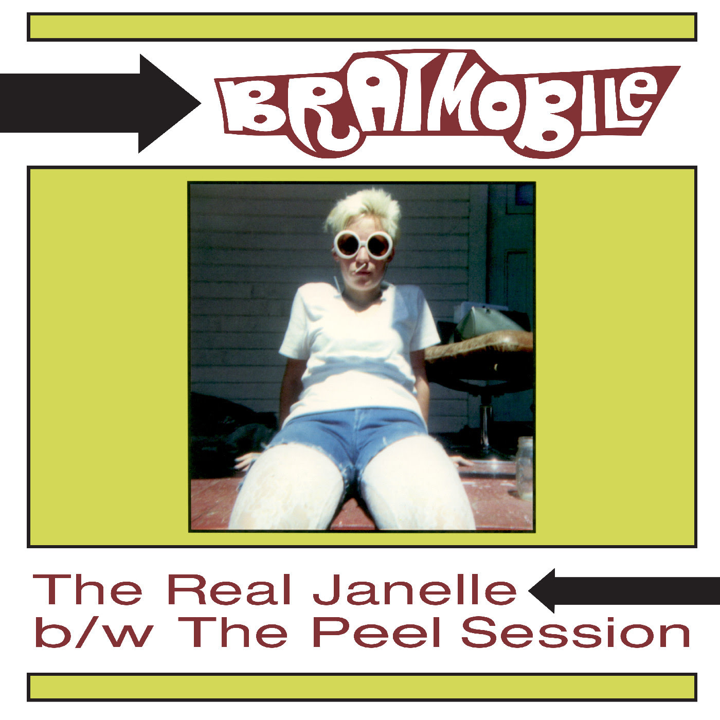 Kill Rock Stars Bratmobile - The Real Janelle & The Peel Session (Maroon Vinyl) [RSD Black Friday 2025]