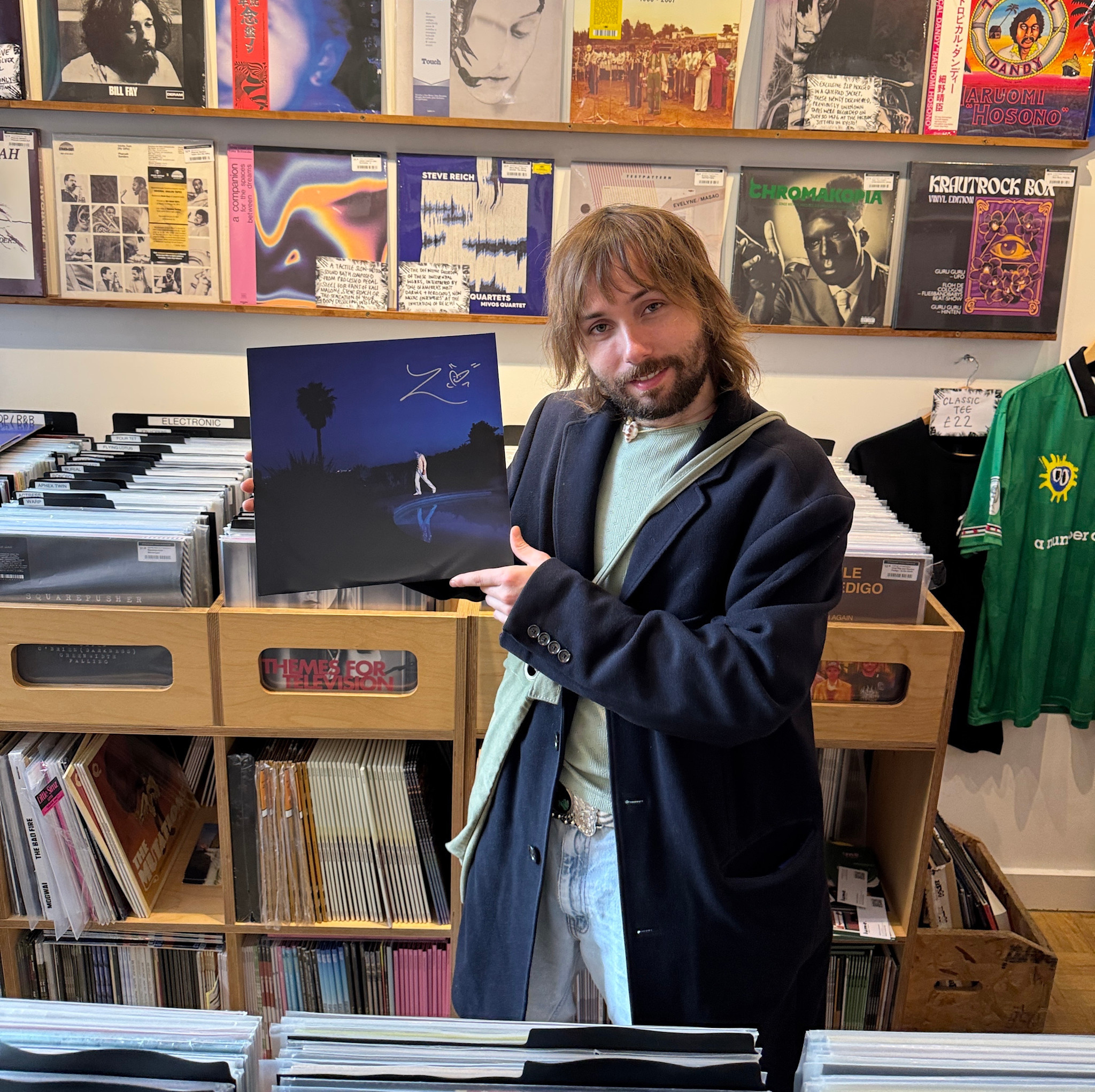 SIGNED Lewis OfMan - Cristal Medium Blue