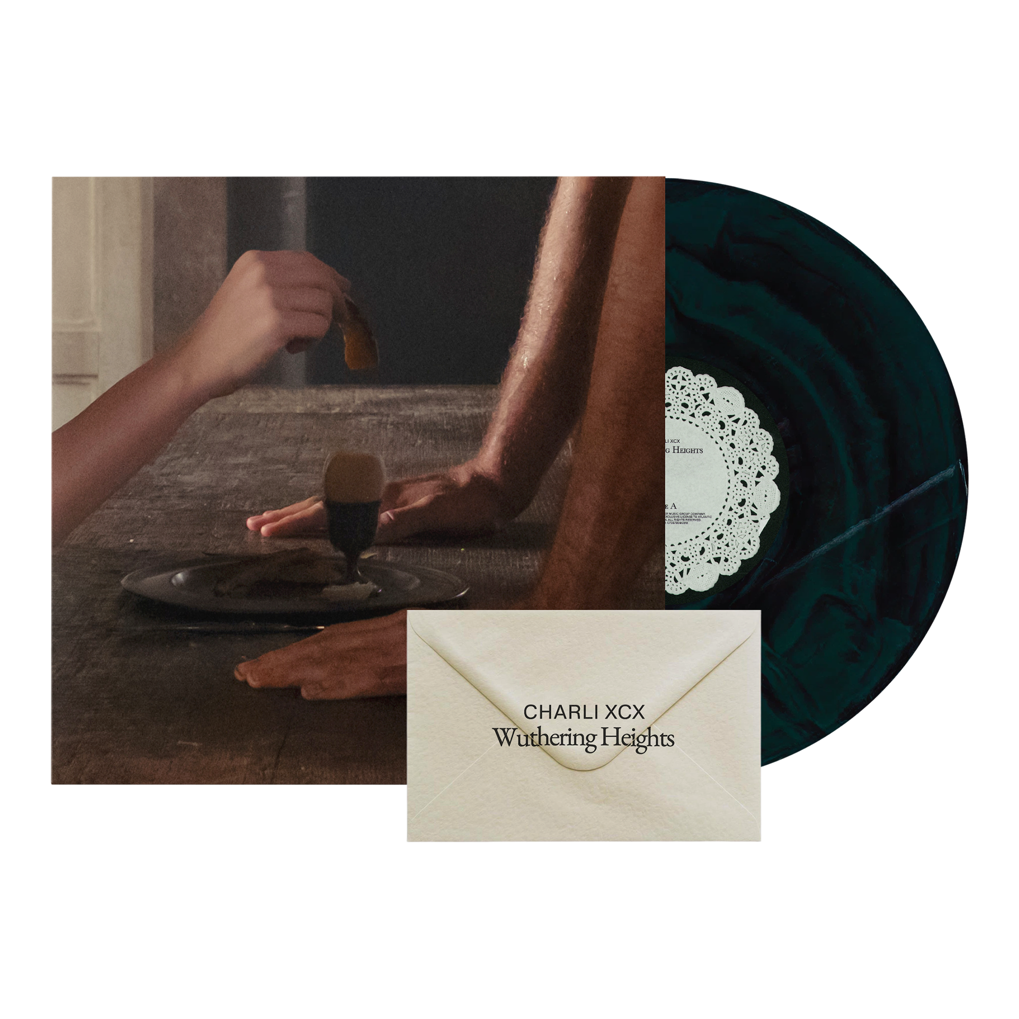 Atlantic Records Charli xcx - Wuthering Heights (Black & Green Marbled Vinyl)