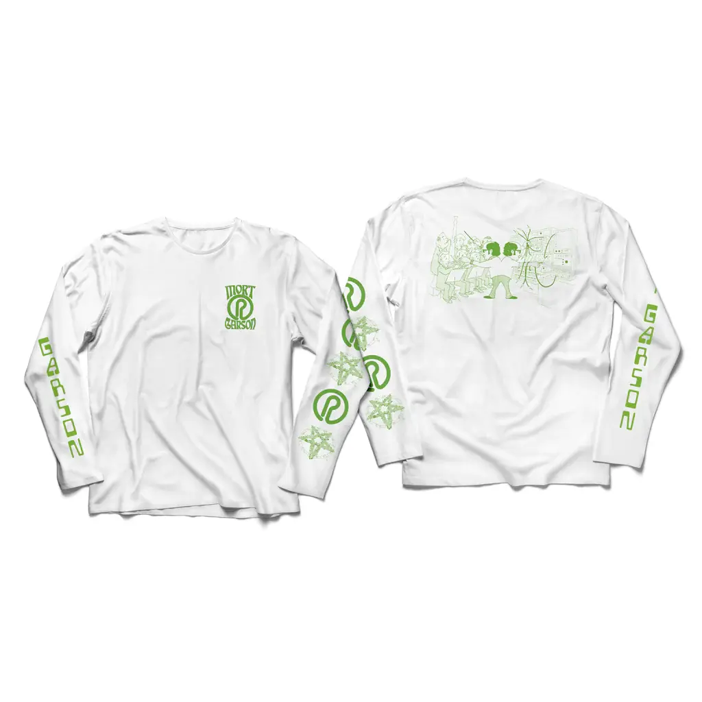 Sacred Bones Records Mort Garson 'Patch Cord Productions' Long Sleeve Tee