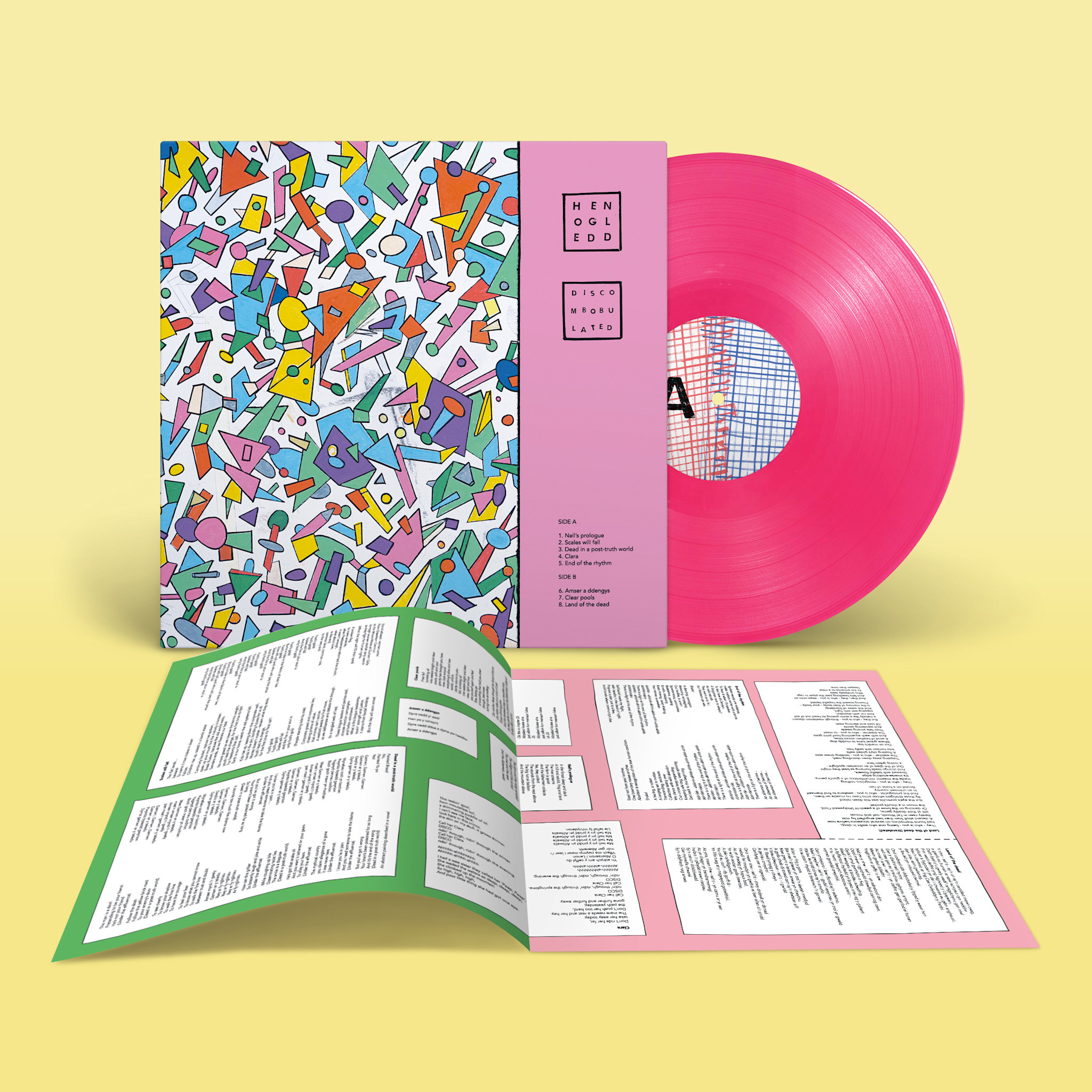 Weird World Records Hen Ogledd - DISCOMBOBULATED (Pink Vinyl)