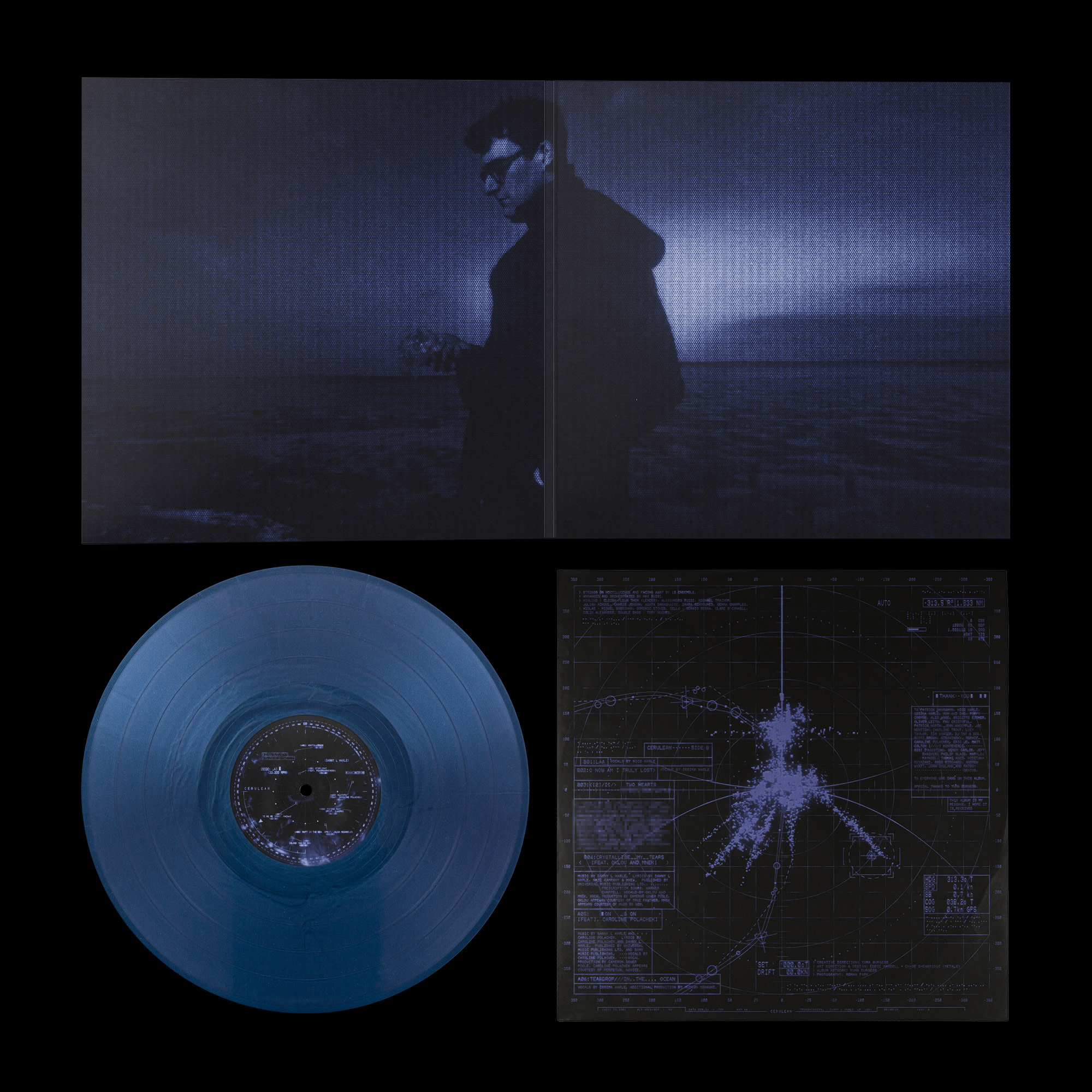 XL Recordings Danny L Harle - Cerulean (Blue Vinyl)