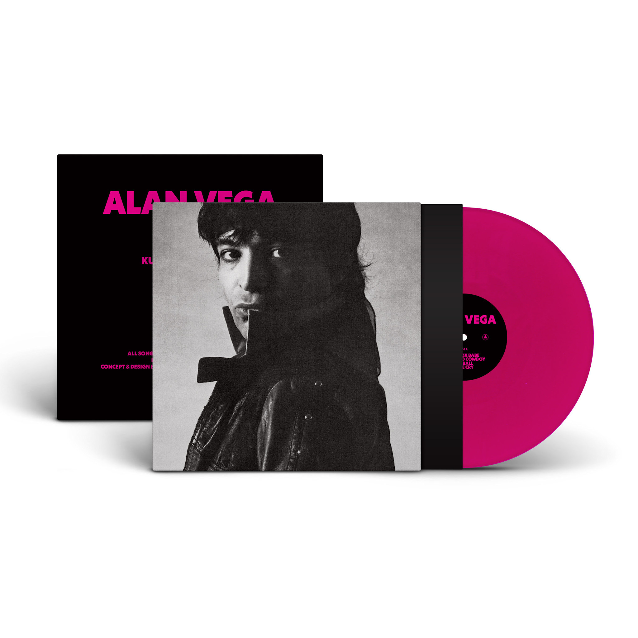 Sacred Bones Records Alan Vega - Alan Vega (Remastered Magenta Vinyl)