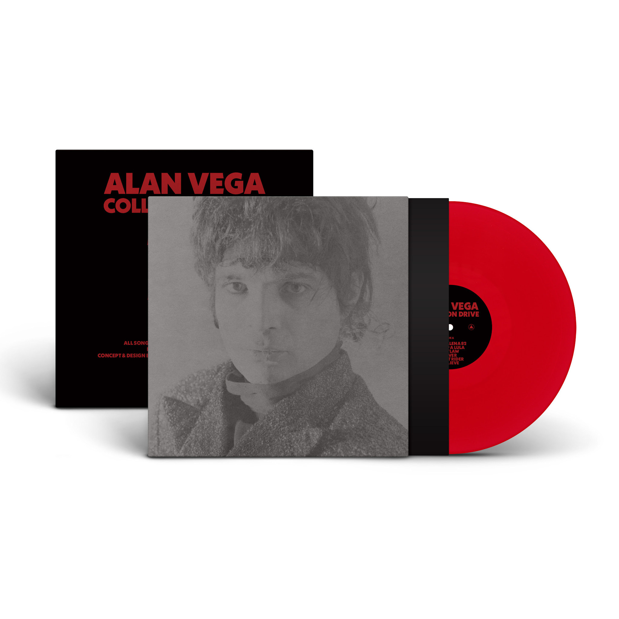 Sacred Bones Records Alan Vega - Collision Drive (Remastered Red Vinyl)