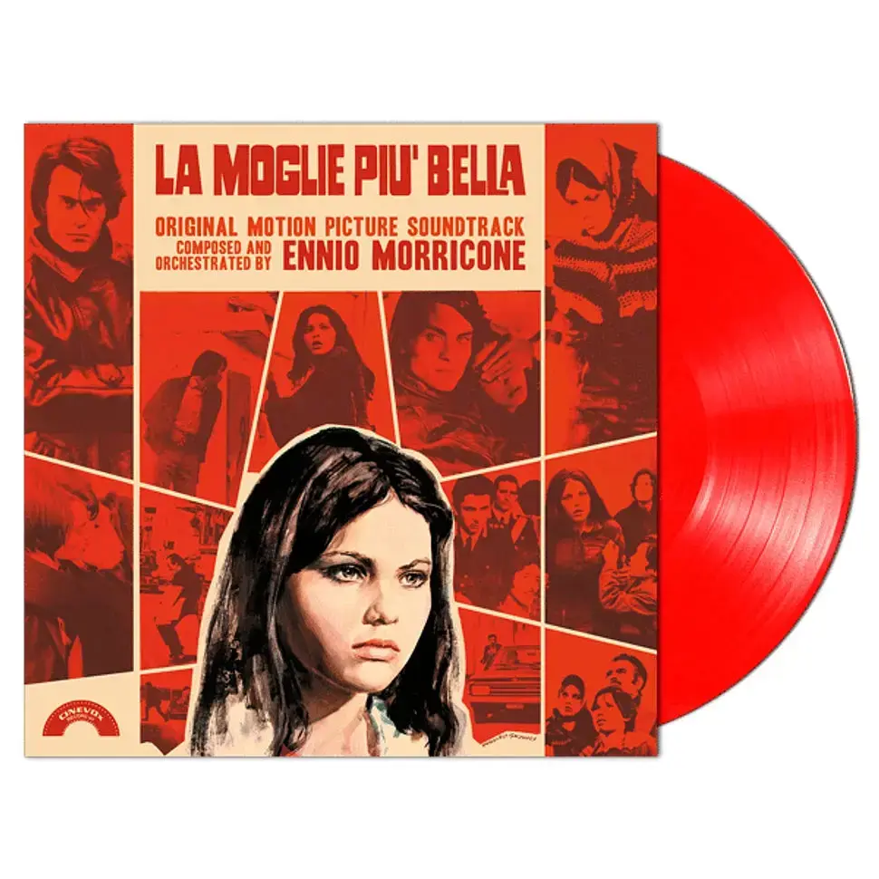 AMS Ennio Morricone - La Moglie Più Bella (Red Vinyl)