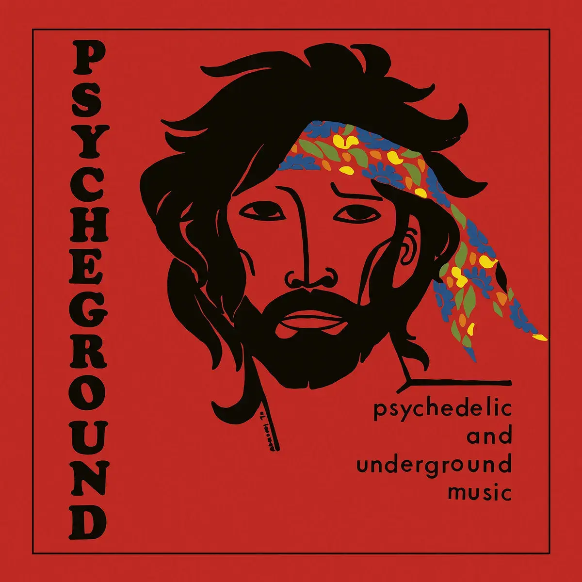 Vinyl Magic The Psycheground Group - Psychedelic and Underground Music (Red Vinyl)