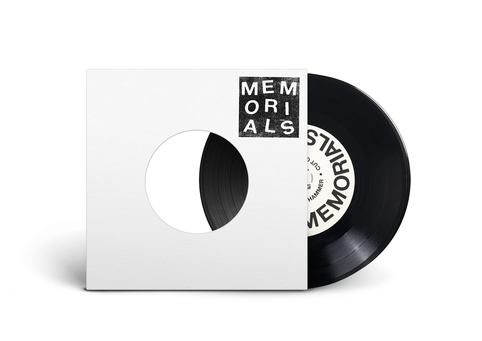 Fire Records SIGNED MEMORIALS - Cut Glass Hammer / Reasonably Invisible