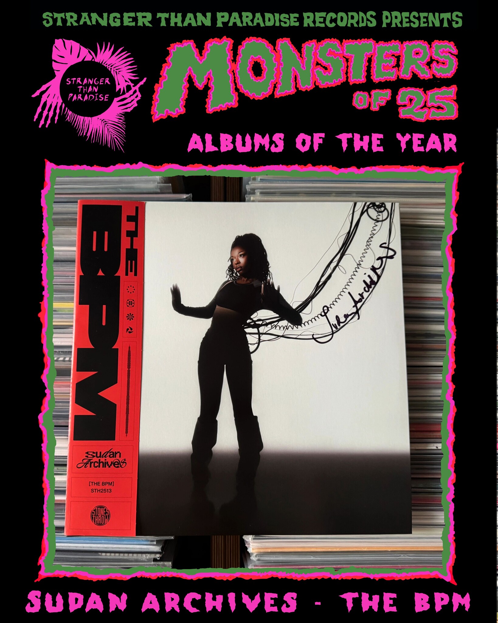 Stones Throw SIGNED Sudan Archives - THE BPM [AOTY25]