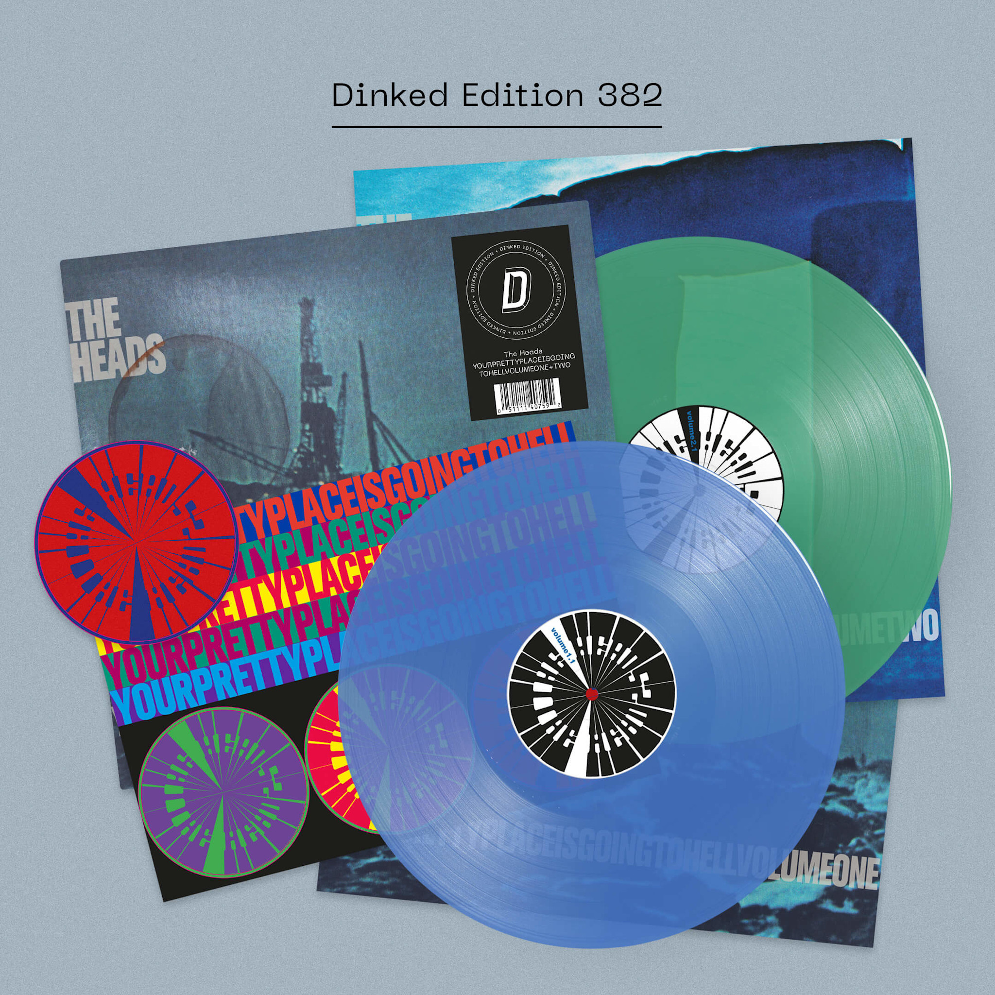 Rooster Records The Heads - yourprettyplaceisgoingtohell (Dinked Edition)