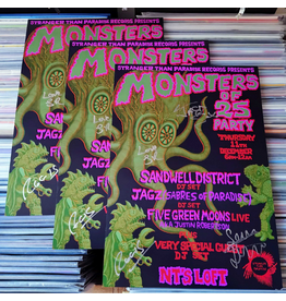 SIGNED Limited Edition Monsters of 25 Party Poster