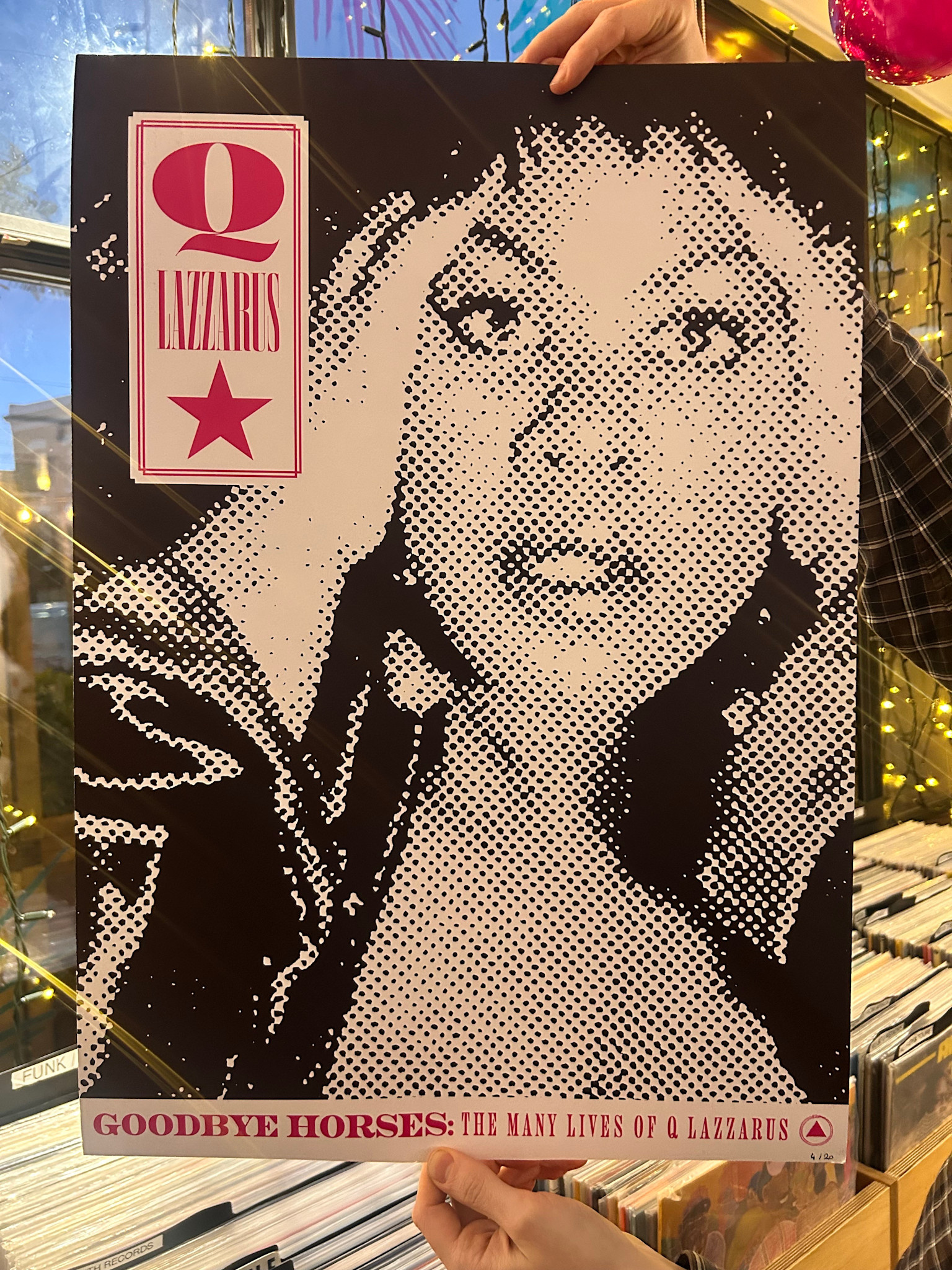 Limited Edition Q Lazzarus Poster