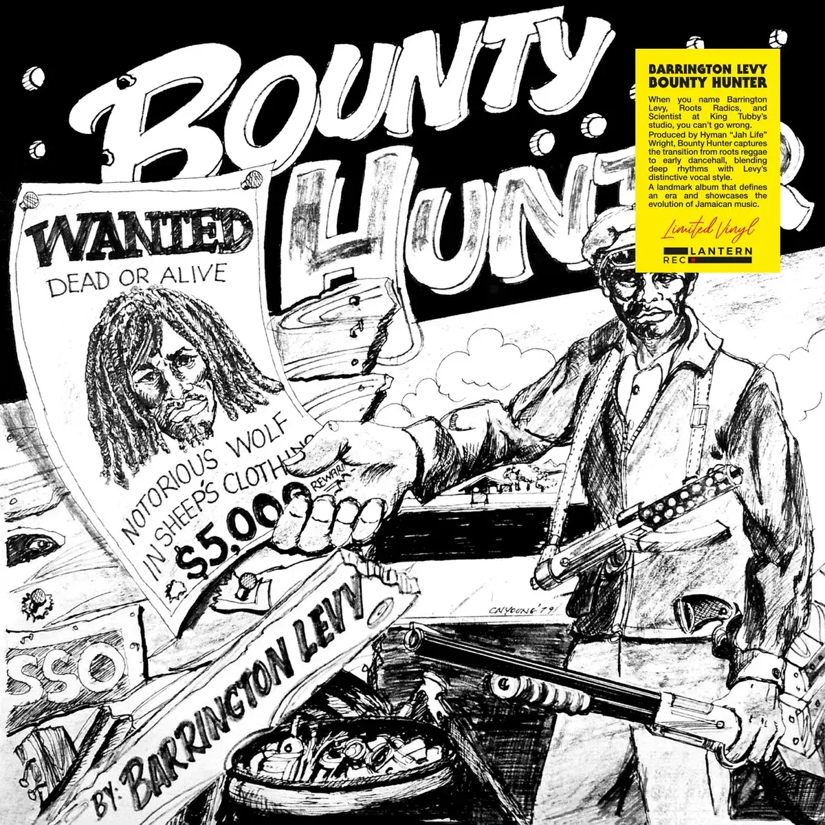 Lantern Rec. Barrington Levy - Bounty Hunter