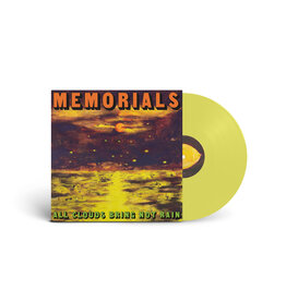 Fire Records MEMORIALS - All Clouds Bring Not Rain (Yellow Vinyl)