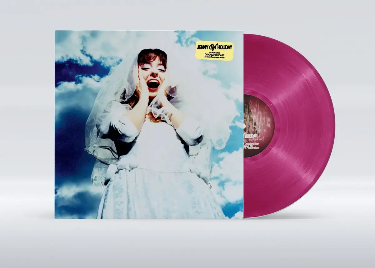 Transgressive Records Jenny On Holiday - Quicksand Heart (Magenta Vinyl)