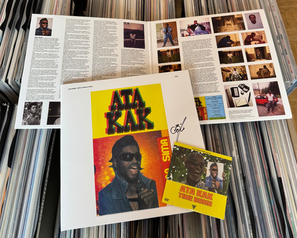 Awesome Tapes From Africa SIGNED Ata Kak - Obaa Sima (Deluxe Splatter Vinyl + DVD)