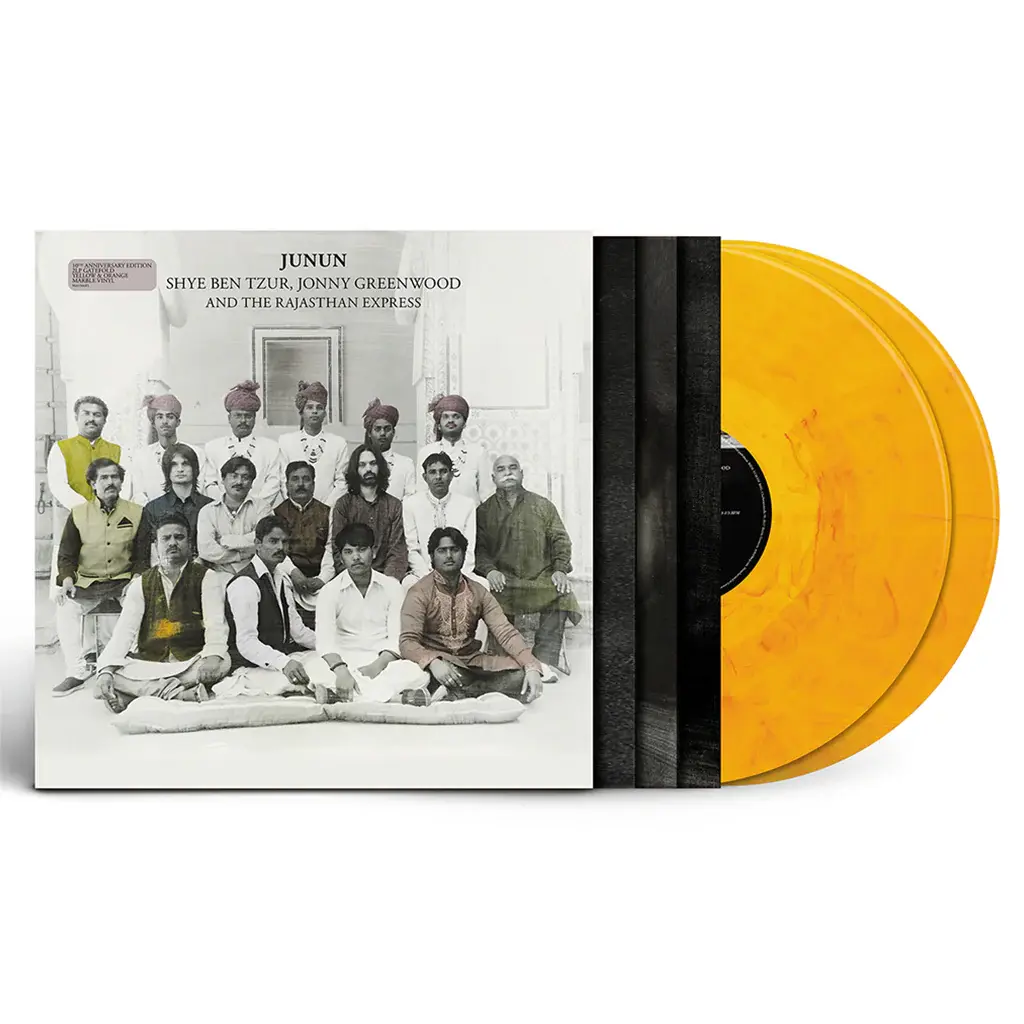 BMG Shye Ben-Tzur & Jonny Greenwood & The Rajasthan Express - Junun (Yellow & Orange Marble Vinyl)