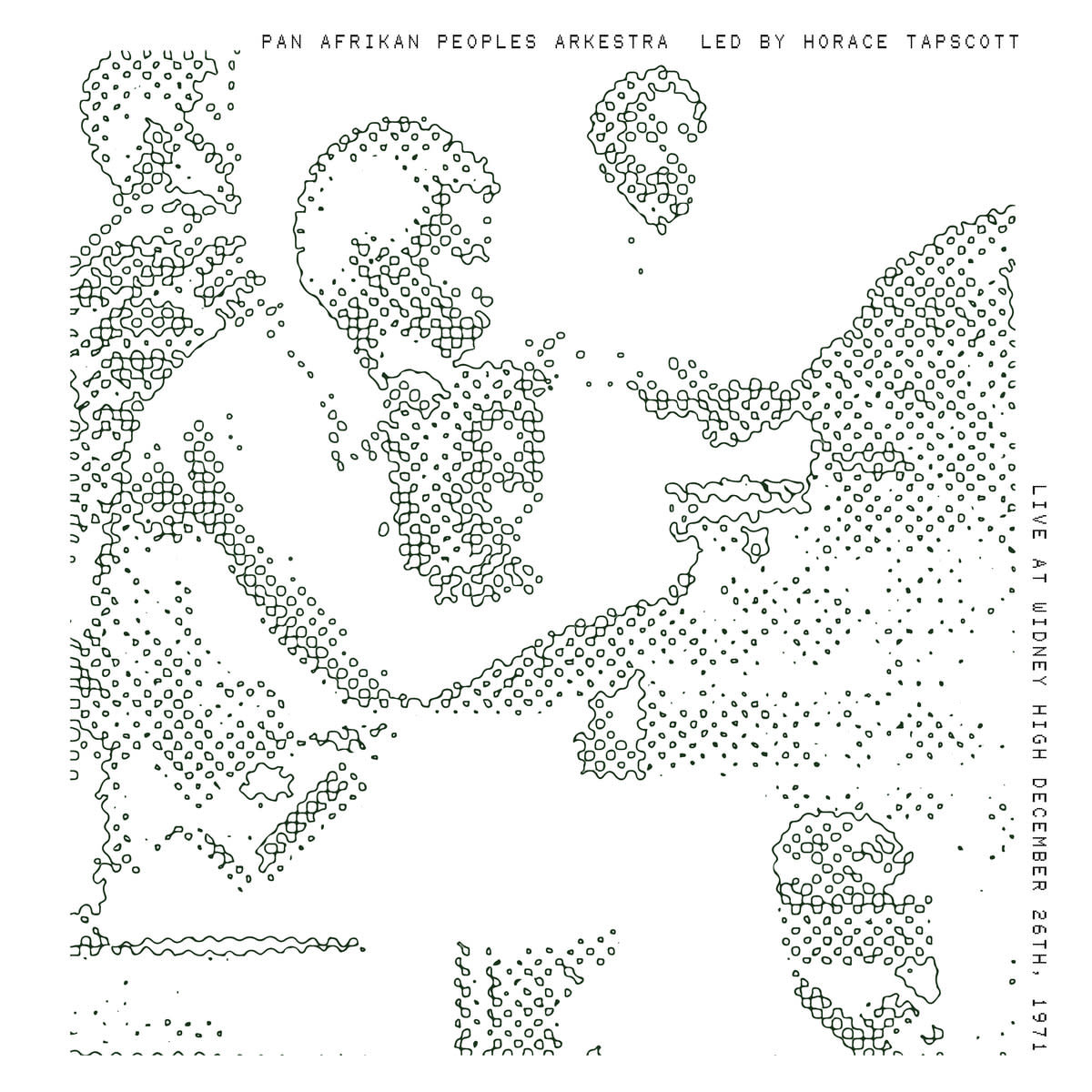 The Village Pan Afrikan Peoples Arkestra Led by Horace Tapscott - Live At Widney High December 26th,1971 [Alt Artwork Cover]