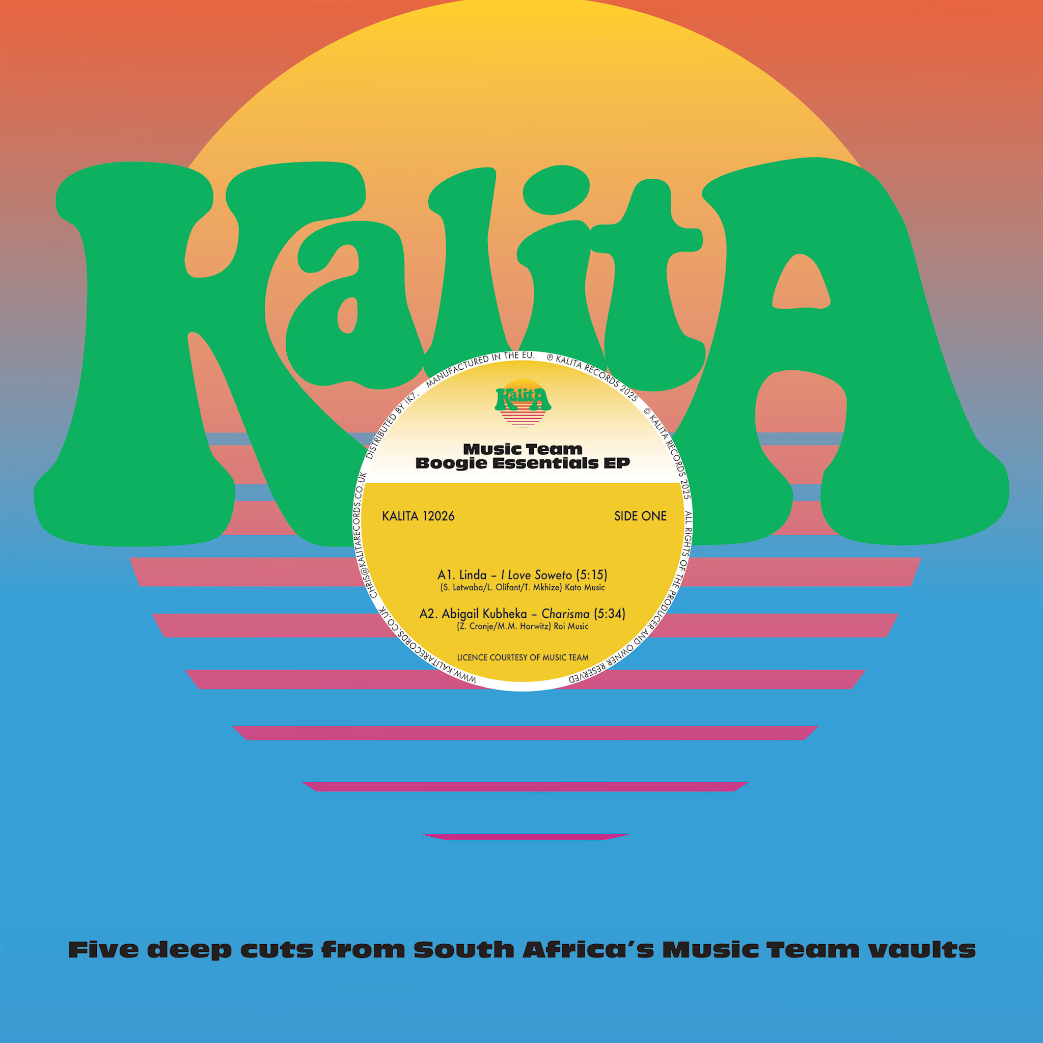 Kalita Records Various - Music Team Boogie Essentials EP