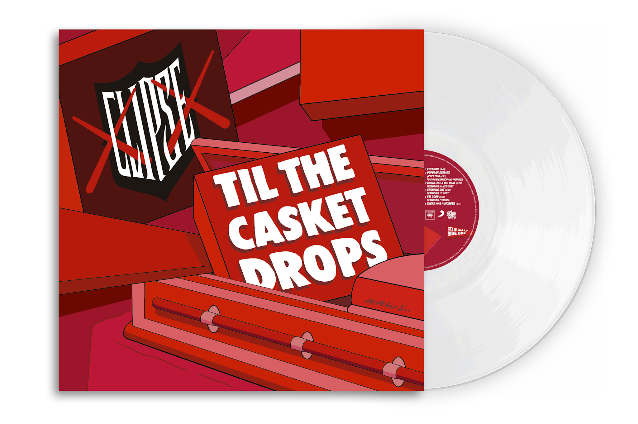 CMG Clipse - Til The Casket Drops (White Vinyl)