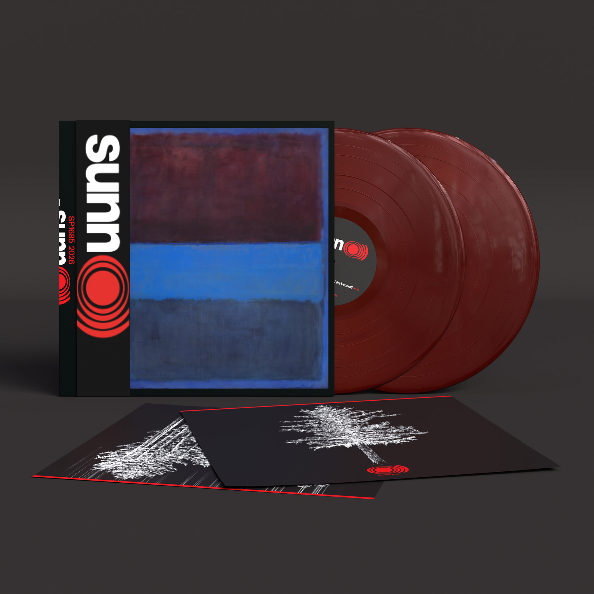 Sub Pop Records sunn O))) - sunn O))) (Loser Edition Oxblood Vinyl)