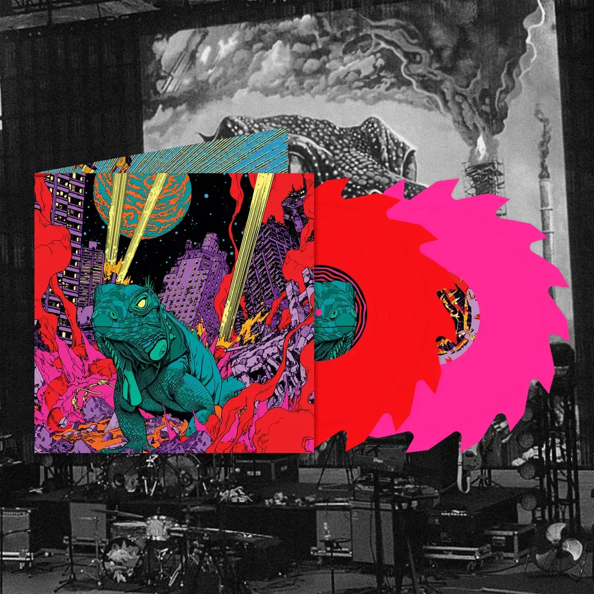 Fuzz Club King Gizzard & The Lizard Wizard - PetroDragonic Apocalypse Live (Red/Pink Buzzsaw Vinyl)