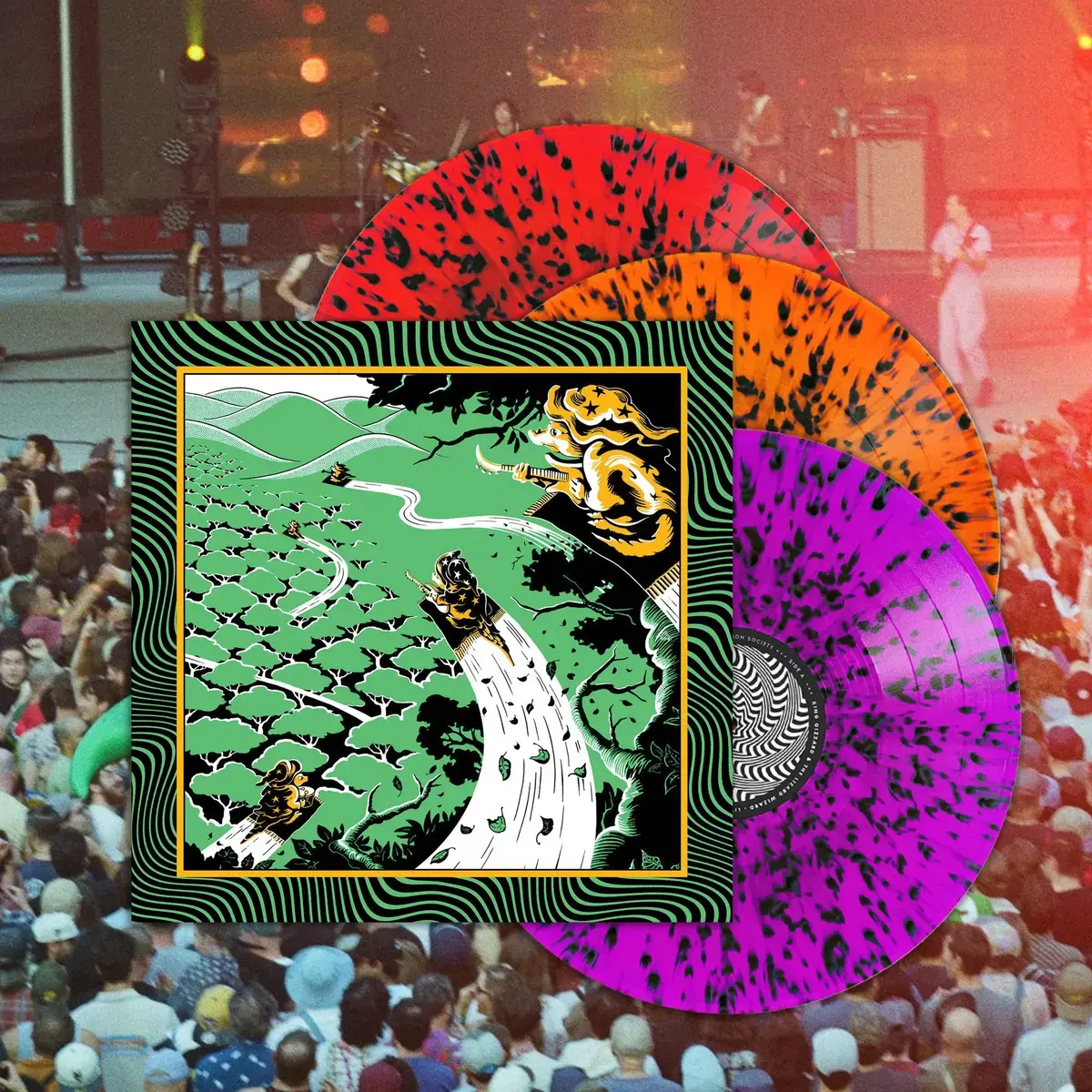 Fuzz Club King Gizzard and The Lizard Wizard - Live at Forest Hills Stadium '25 (Splatter Vinyl)