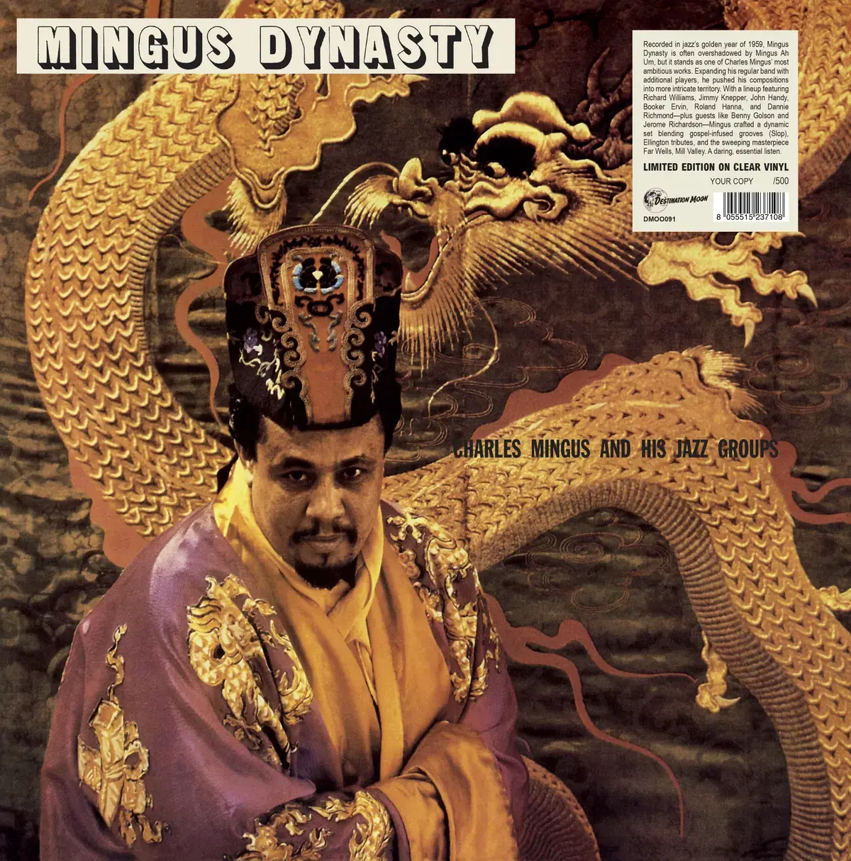 Destination Moon Charles Mingus - Mingus Dynasty (Clear Vinyl)