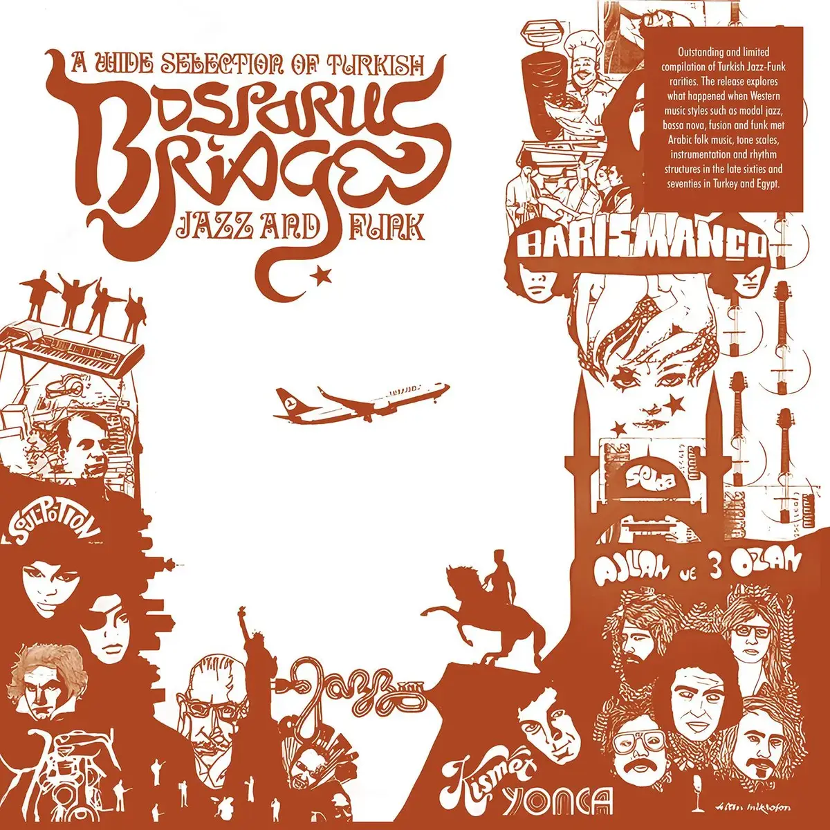 Life Goes On Records Various - Bosporus Bridges: A Wide Selection Of Turkish Jazz and Funk