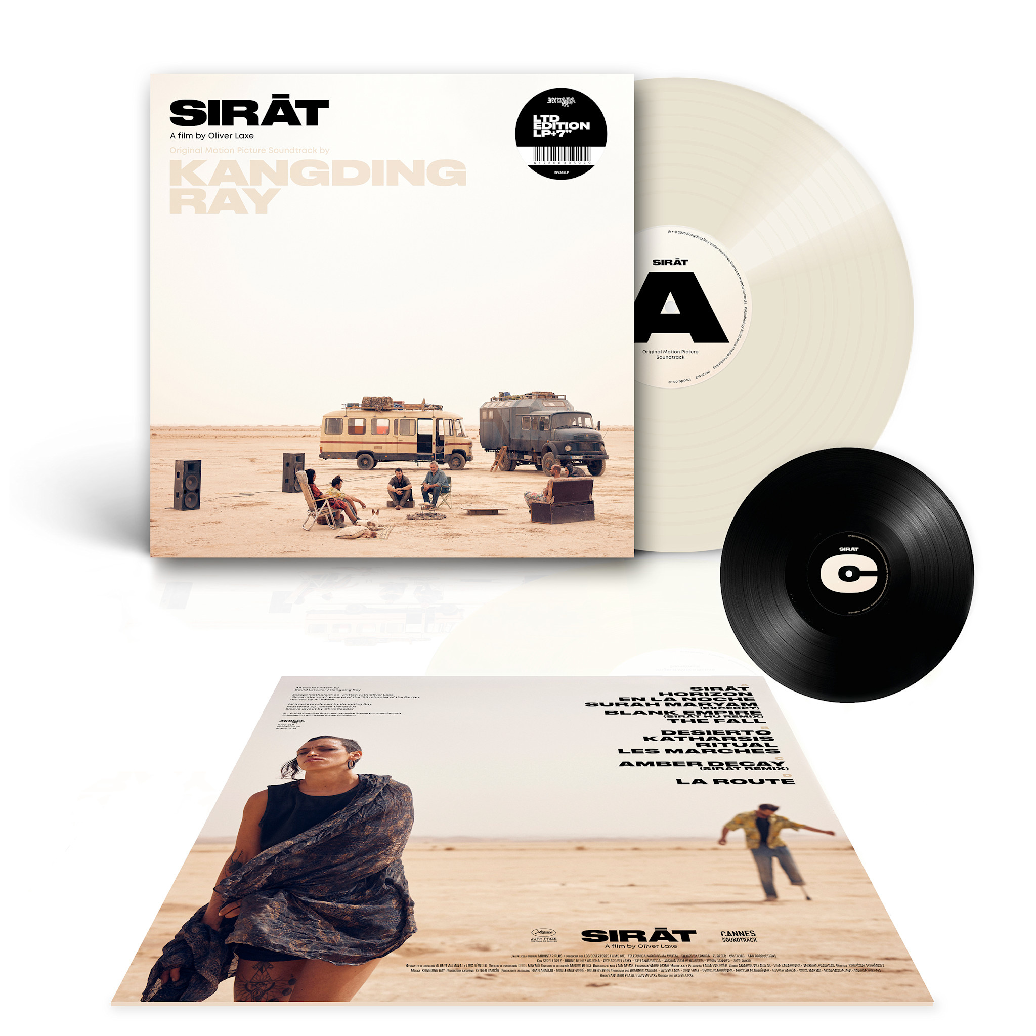 Invada Records Kangding Ray - "Sirāt - Original Motion Picture Soundtrack" (Opaque Cream Vinyl)