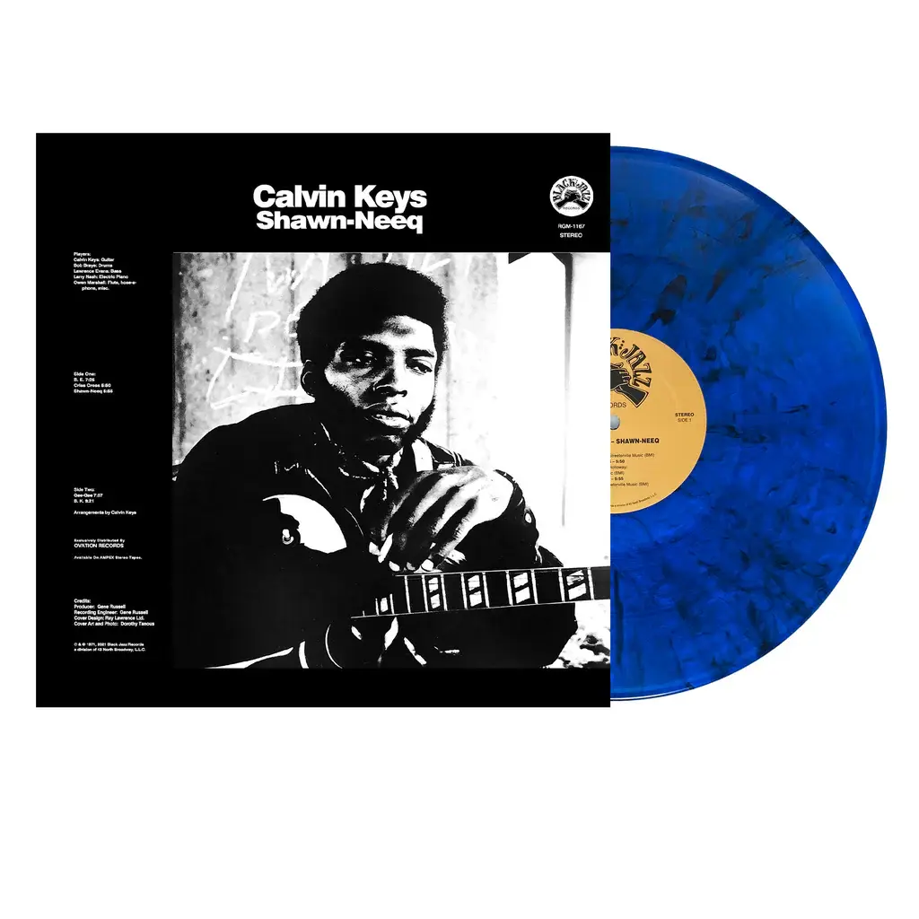 Real Gone Music Calvin Keys - Shawn-Neeq (Blue with Black Swirl Vinyl)