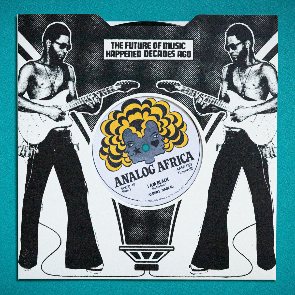 Analog Africa Albert Nadeau / Brother Mudada - I Am Black / Forward Ever