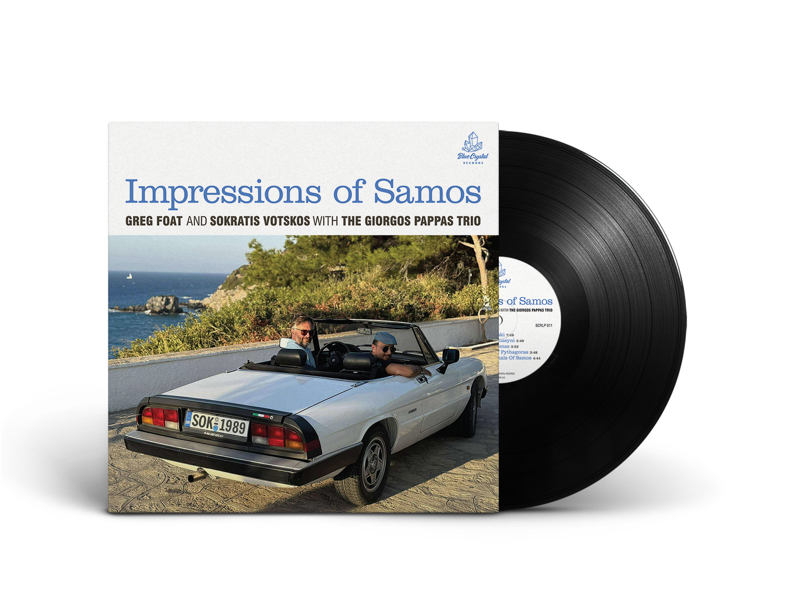 Blue Crystal Records Greg Foat & Sokratis Votskos with The Giorgos Pappas Trio - Impressions of Samos