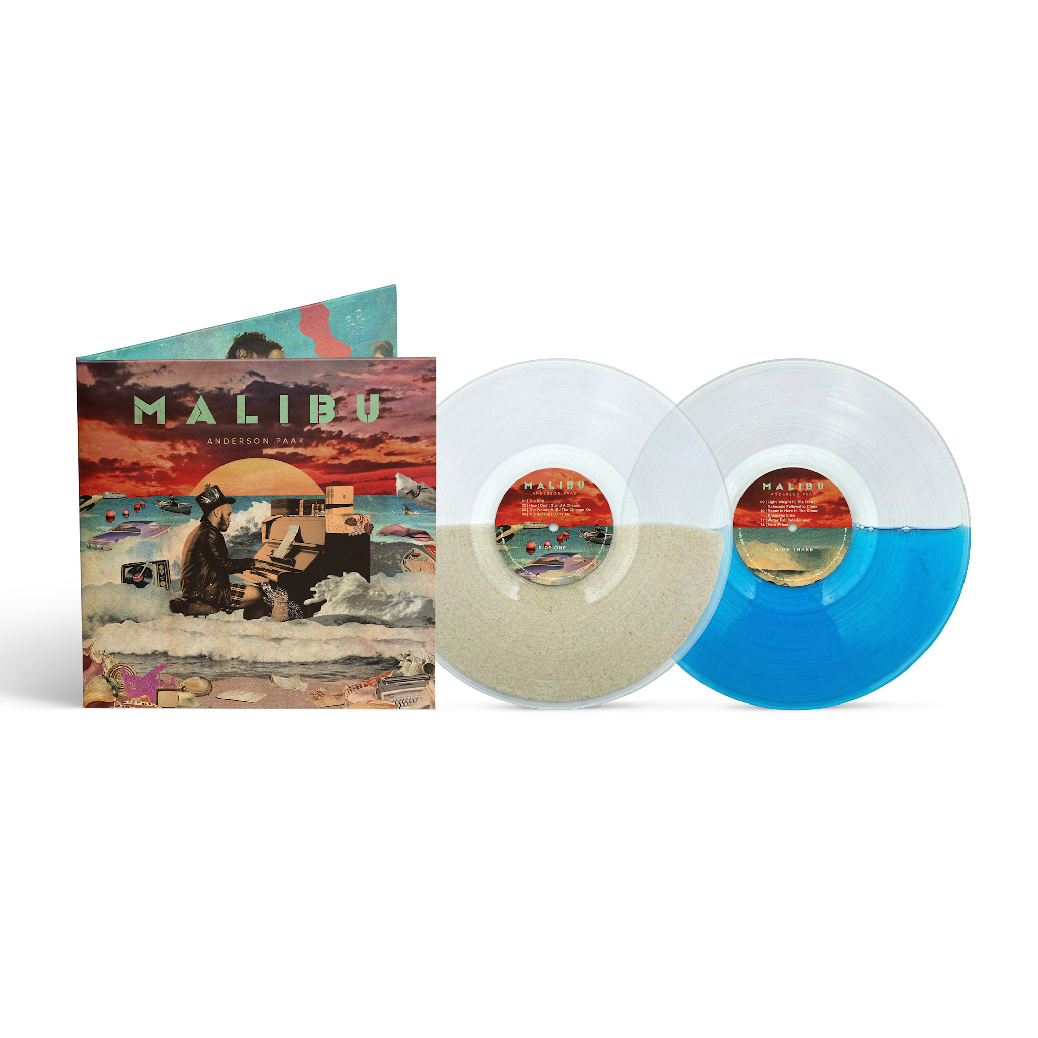 Empire Anderson .Paak - Malibu (Water & Sand Filled Vinyl)
