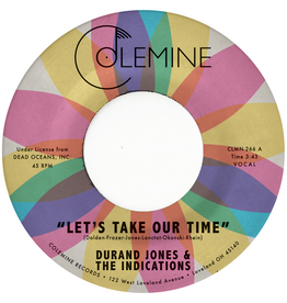 Colemine Records Durand Jones & The Indications - Let’s Take Our Time / Flower Moon (Random Colour Vinyl)