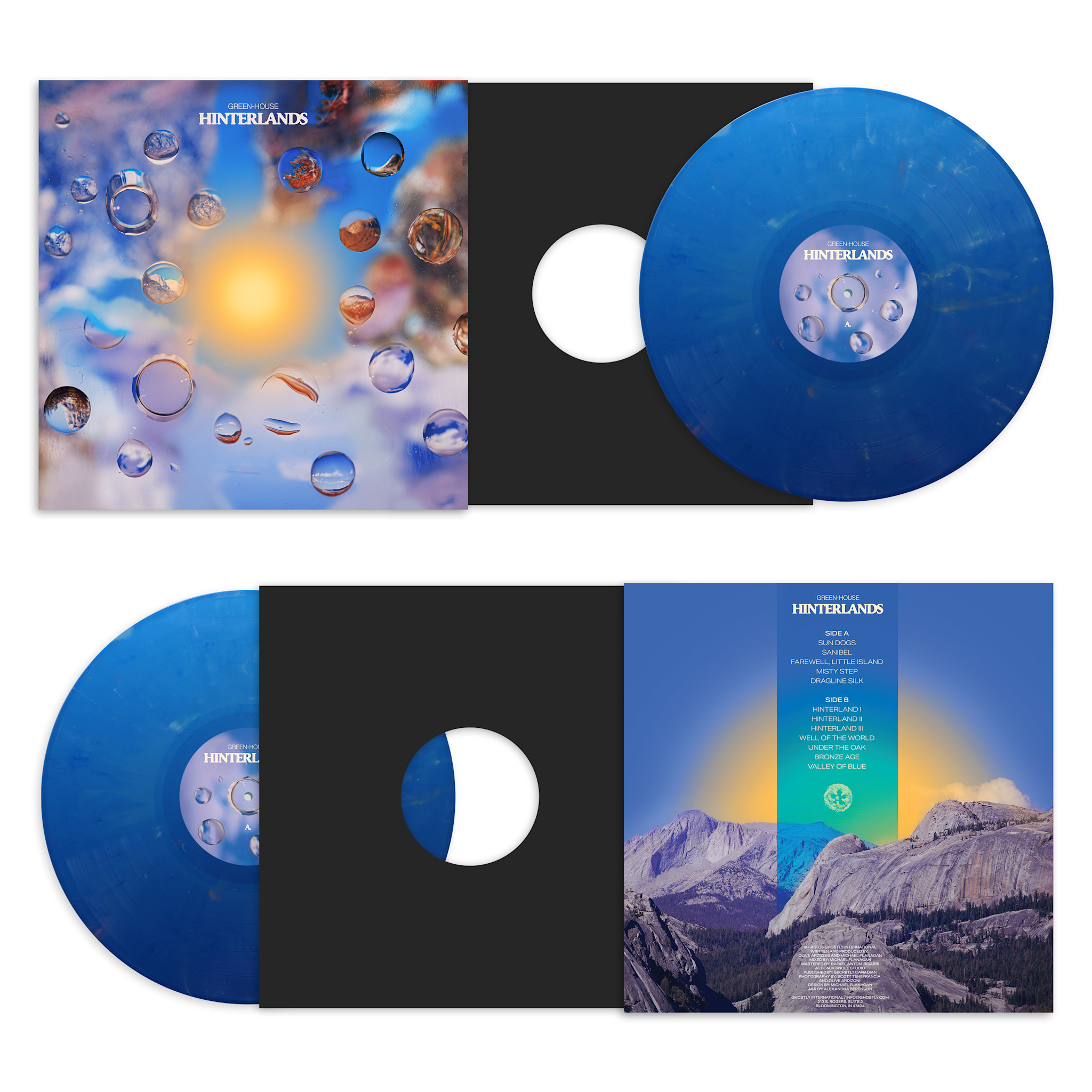 Ghostly International Green-House - Hinterlands (Eco-Mix Vinyl)