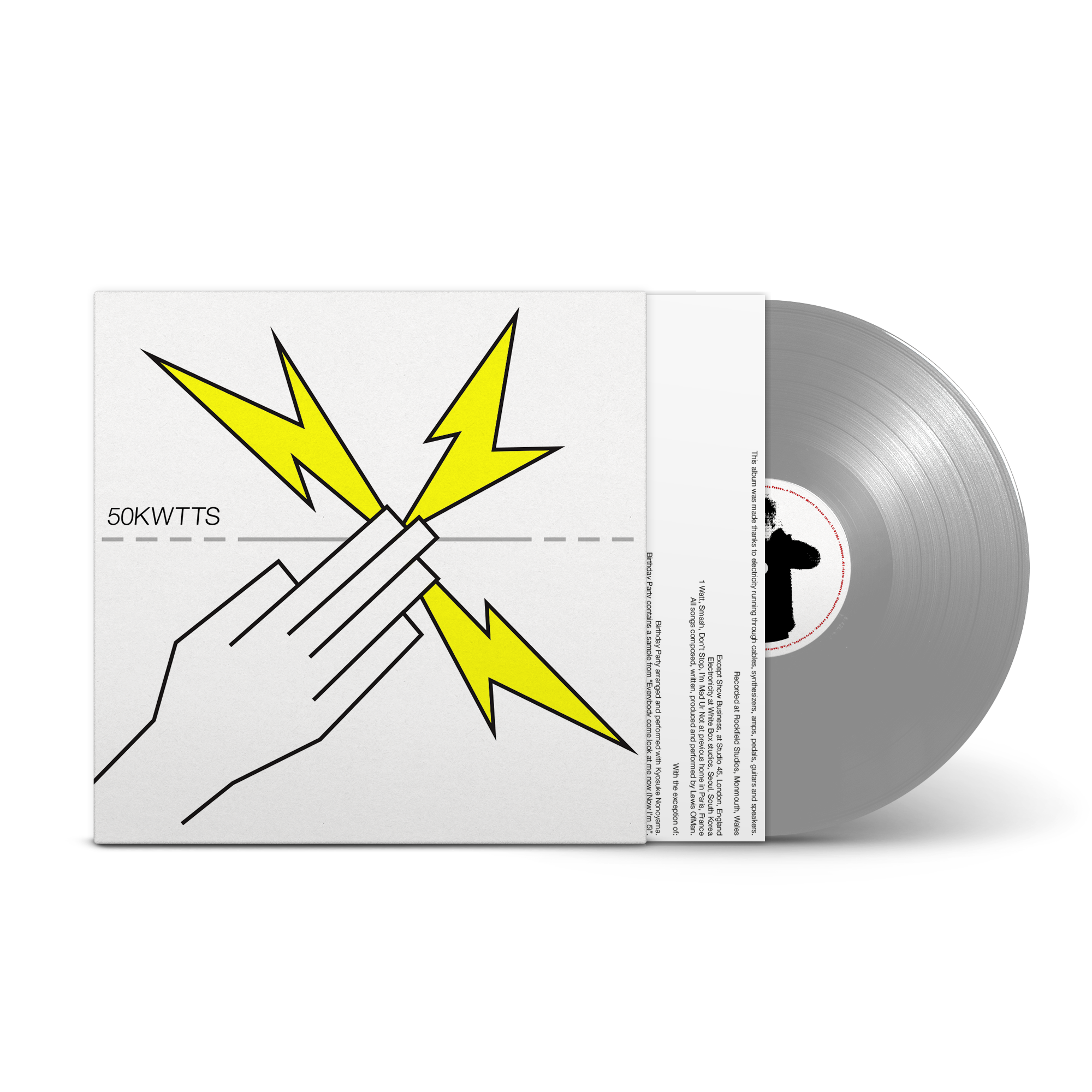 Virgin Lewis OfMan - 50KWTTS (Silver Vinyl)