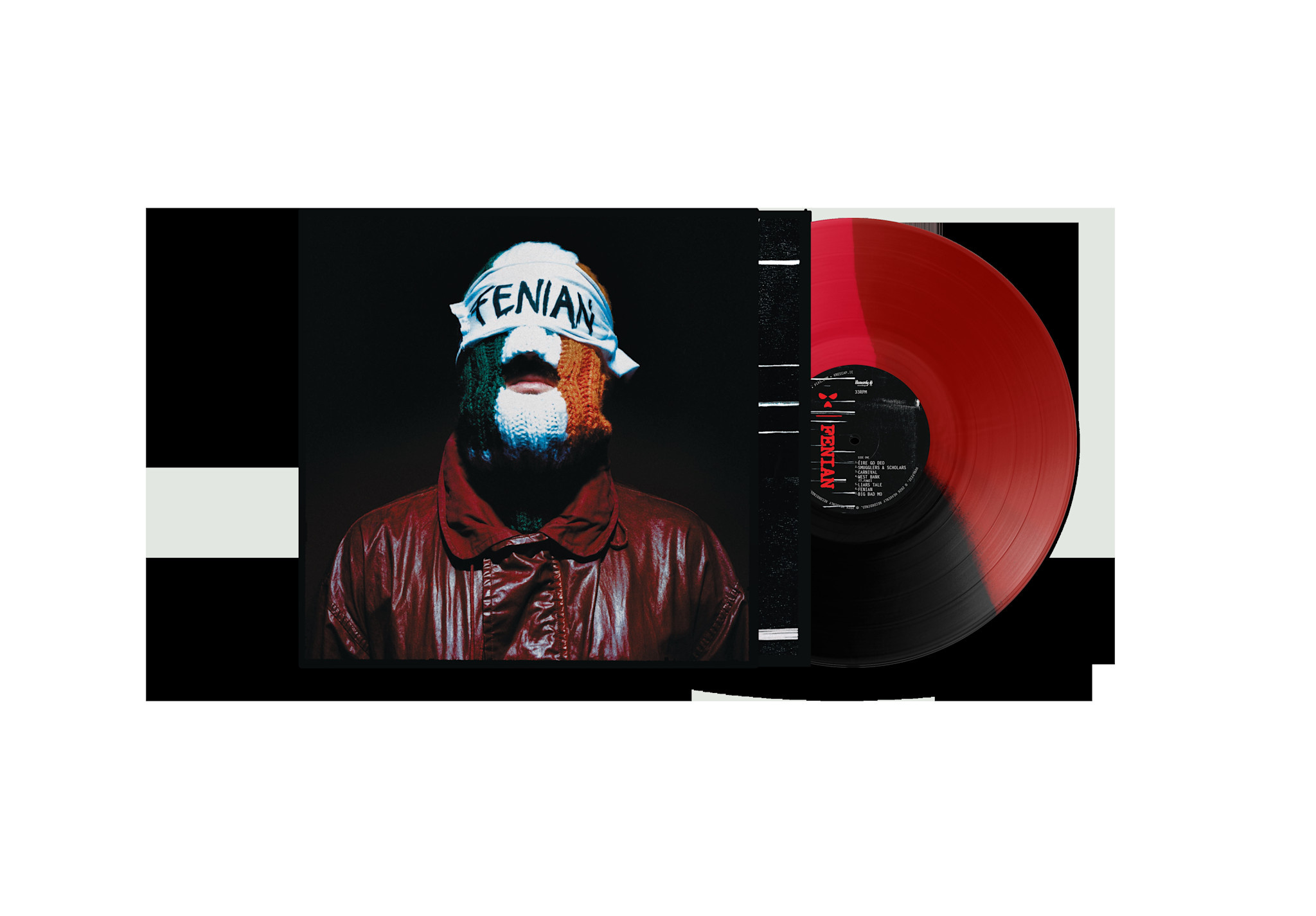 Heavenly Recordings Kneecap - FENIAN (Tricolour Vinyl) + PROMO PACK
